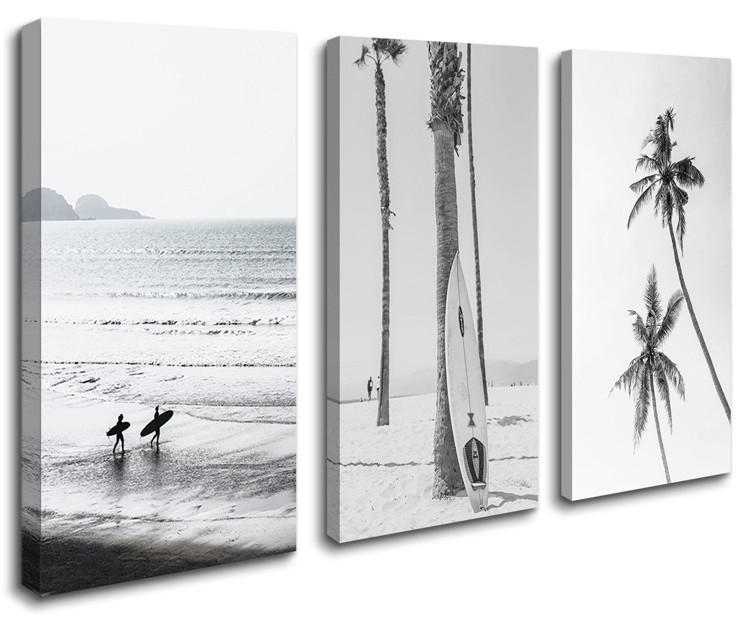 Visario Leinwandbild 3-teiliges Wandbild von Visario, günstig online kaufen