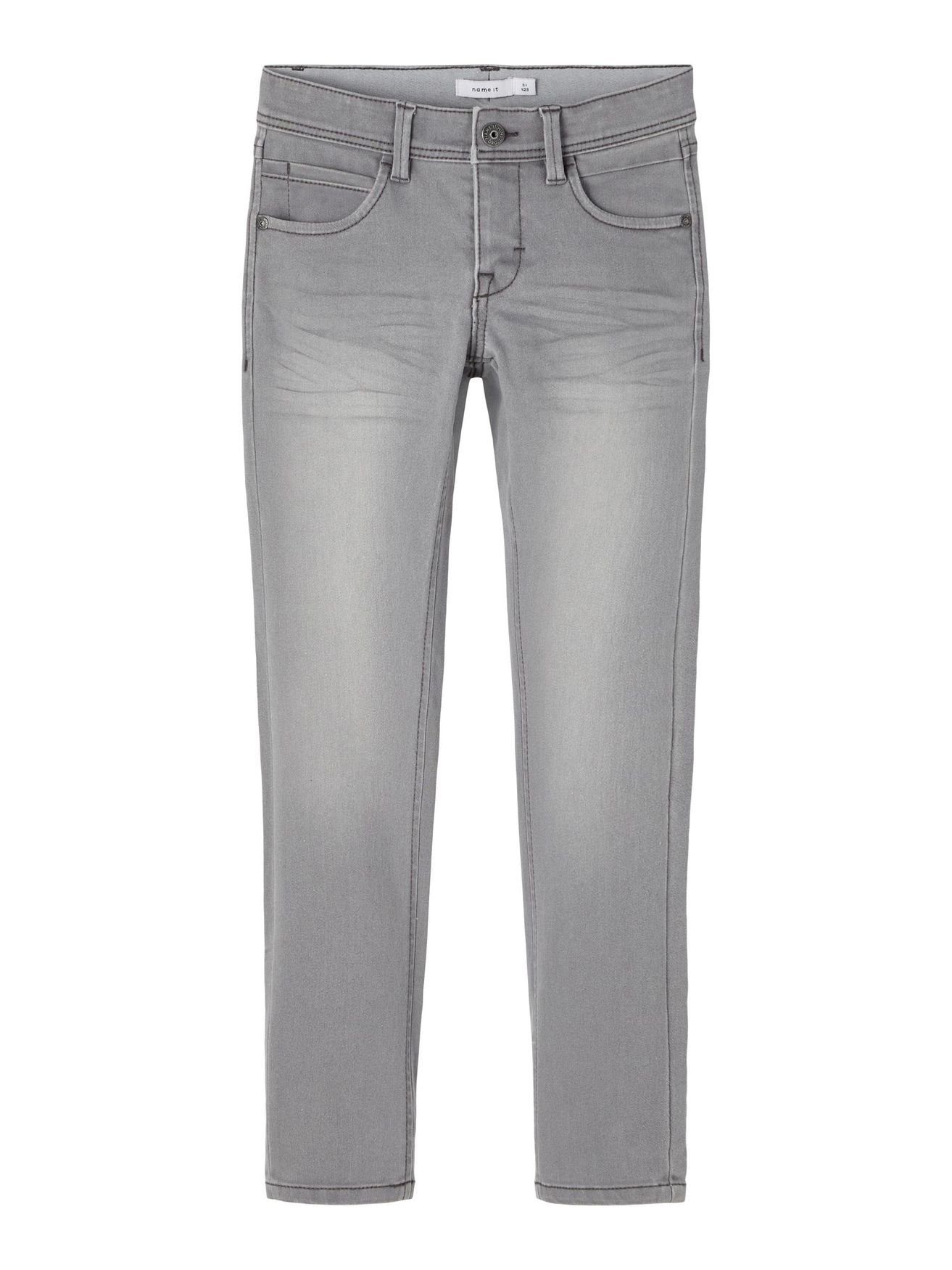 Name It Regular-fit-Jeans in Slim Fit Hellgrau NKMSILAS Denim Jeans 5492