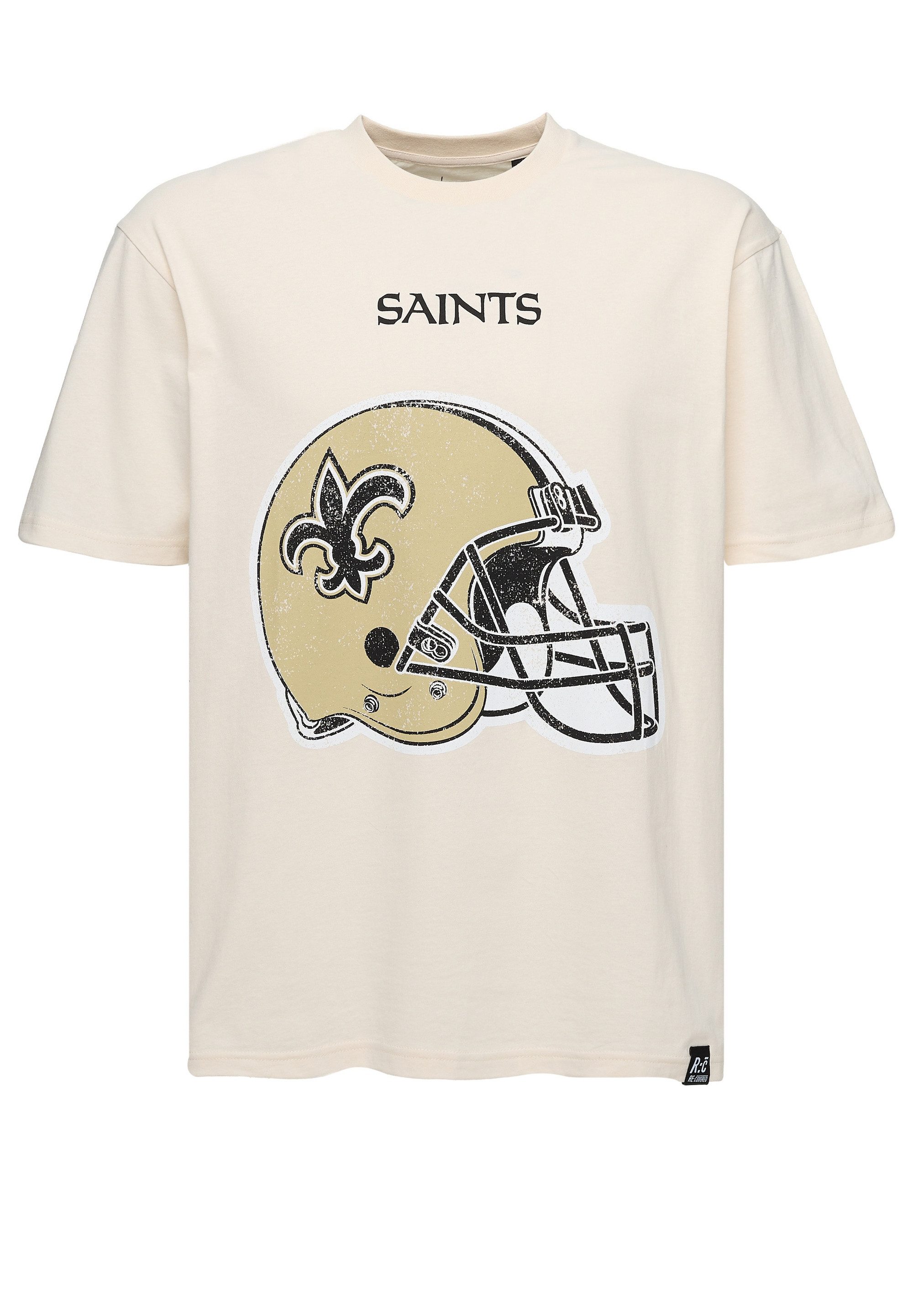 T-Shirt NFL Saints Helmet Relaxed