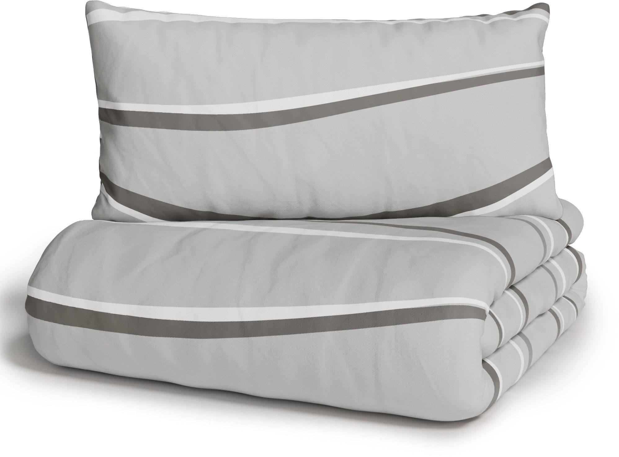 OTTO home Wendebettwäsche Alvara, Linon, 2 teilig, in Gr. 135x200 oder 155x220 cm, 100% Baumwolle, grafisches Motiv – Bild 5 von 5