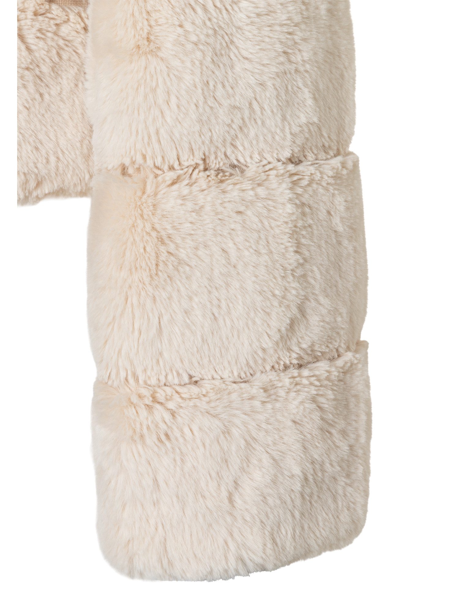 MORE&MORE Blouson kuschelige, stilvolle Kunstfell-Kurzjacke