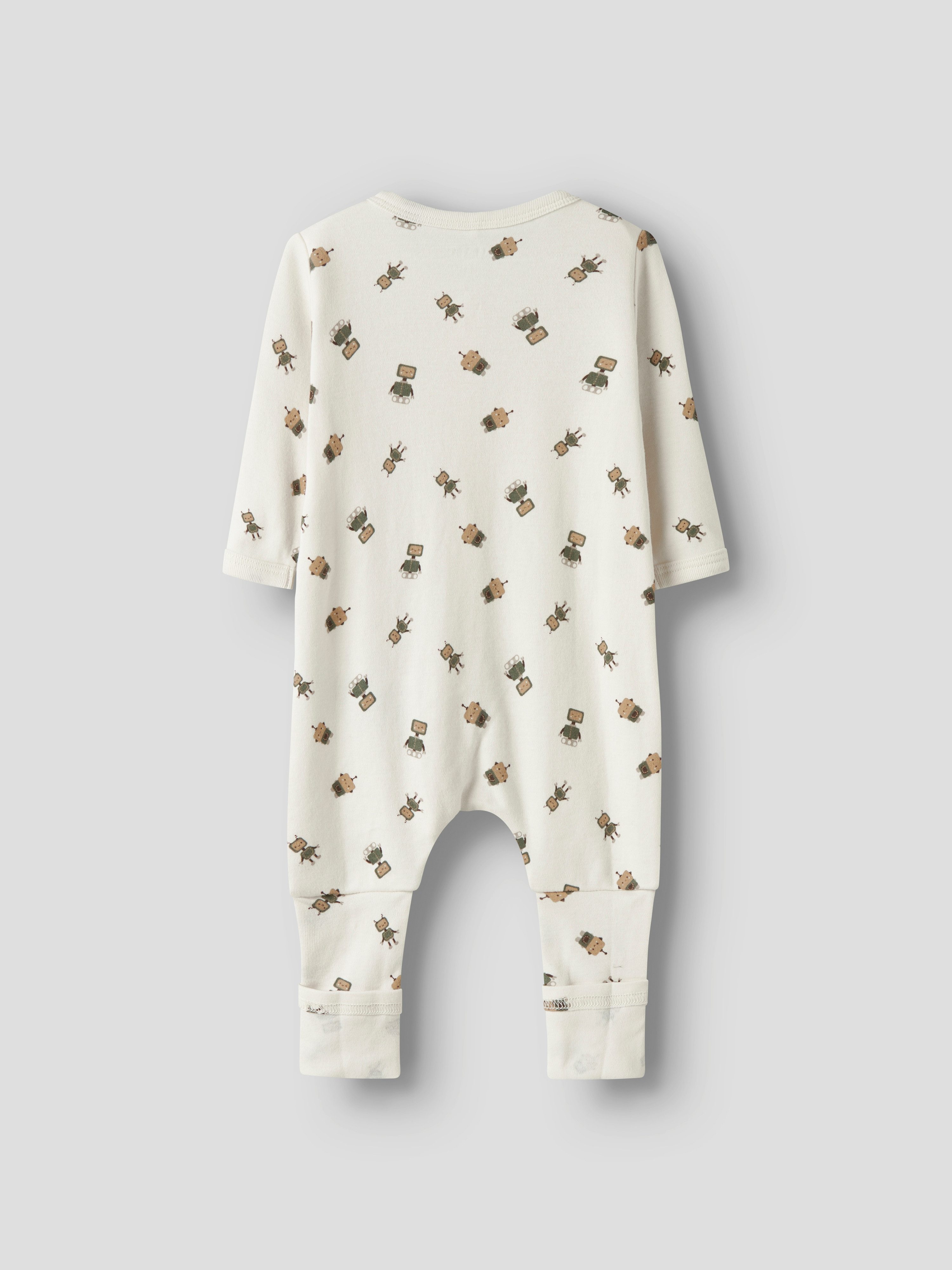 Name It Pyjama NBMNIGHTSUIT 2P ZIP FF ROBOT NOOS (Packung, 2 tlg)
