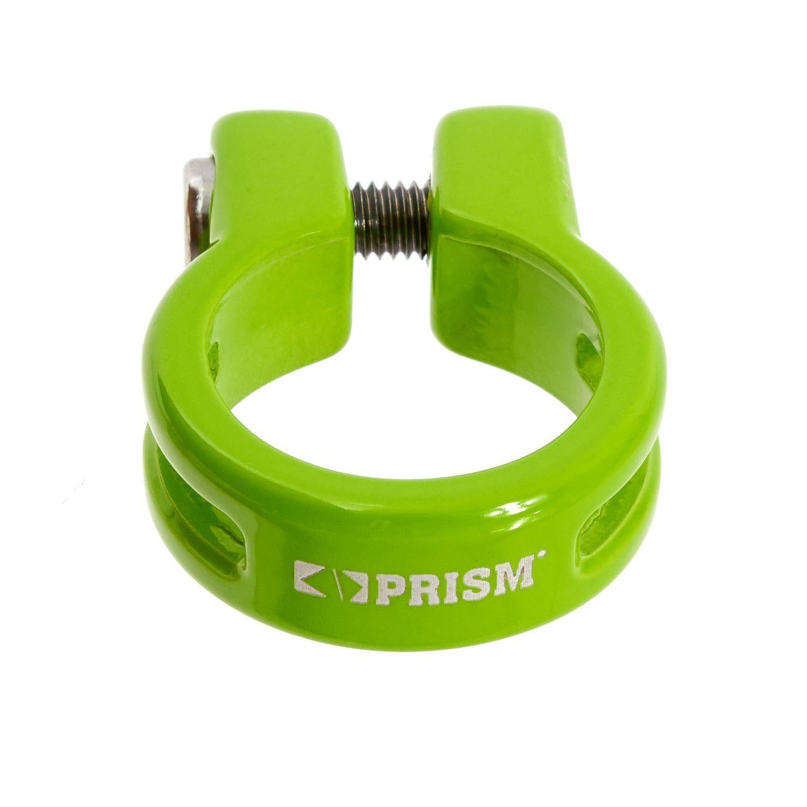 KHEbikes Sattelstütze PRISM Sattelklemme grün BMX