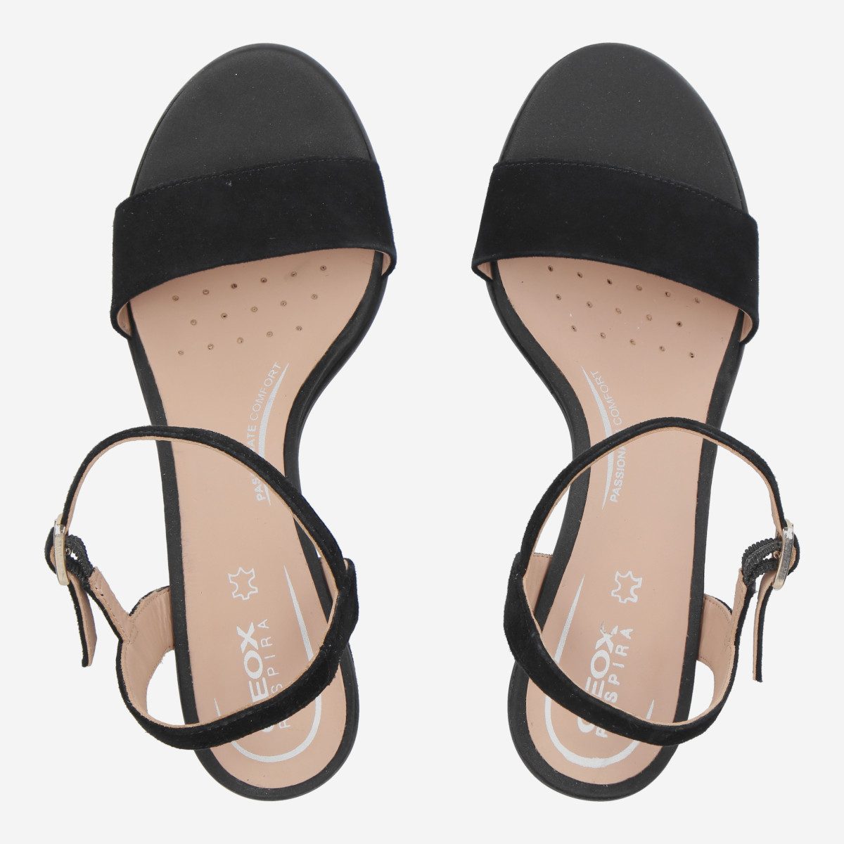 Geox GEOX AURELY, Sandaletten, Schwarz, Damen Sandalette
