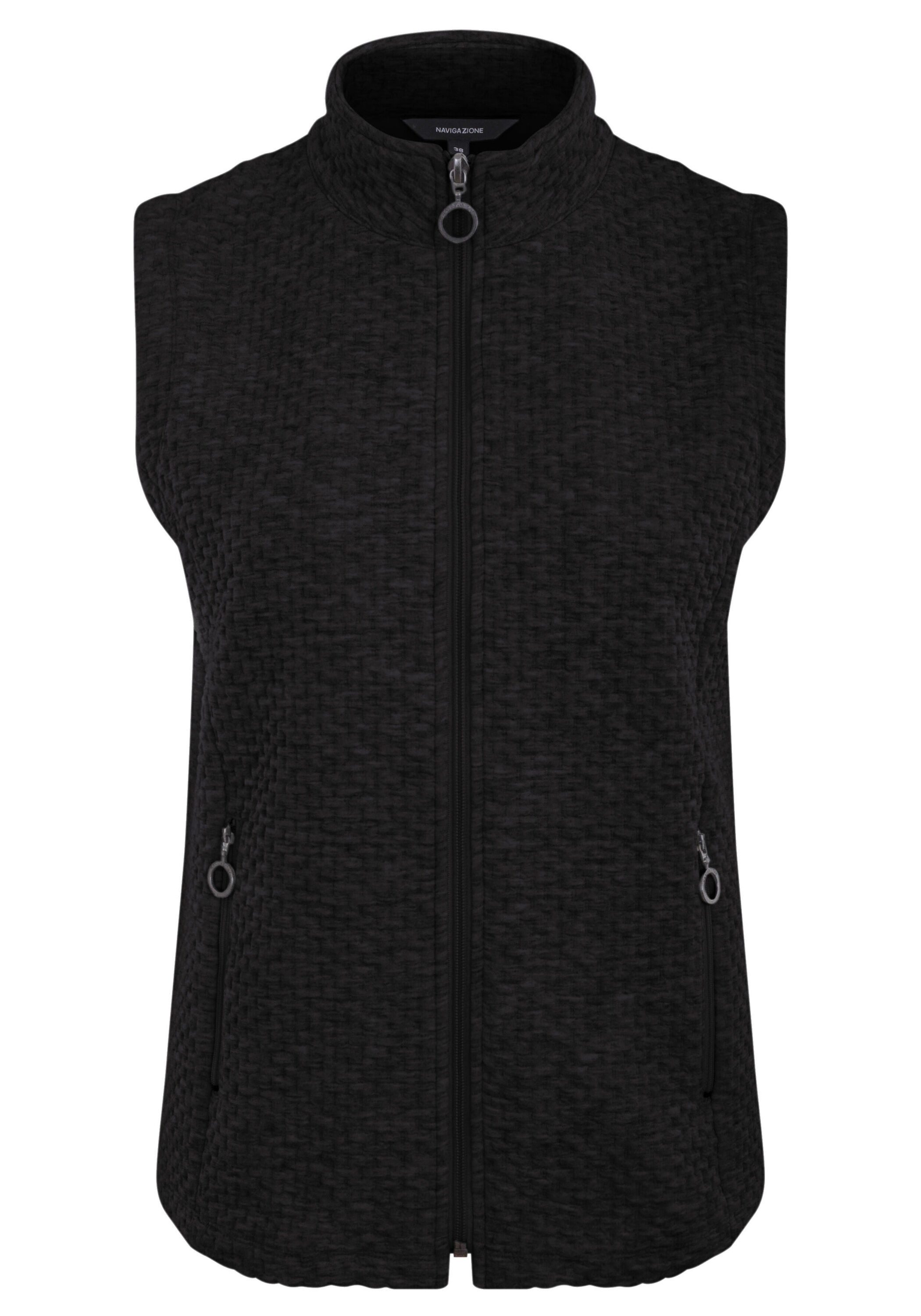 NAVIGAZIONE Sweatweste mit Struktur günstig online kaufen