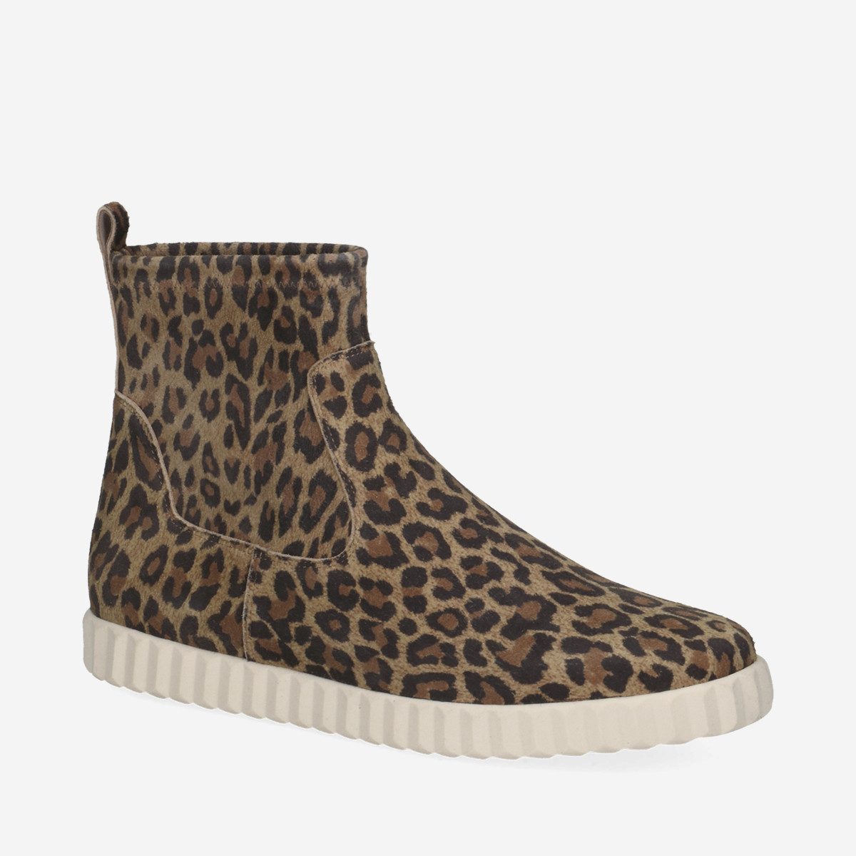 Peter Kaiser Peter Kaiser 75337 LEDER STRETCH, Boots, Braun / Leo-Look, Damen Stiefel