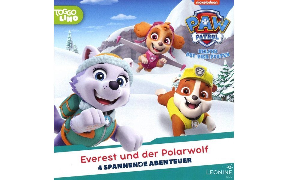 Hörspiel-CD Paw Patrol F.38 - Everest und der Polarwolf