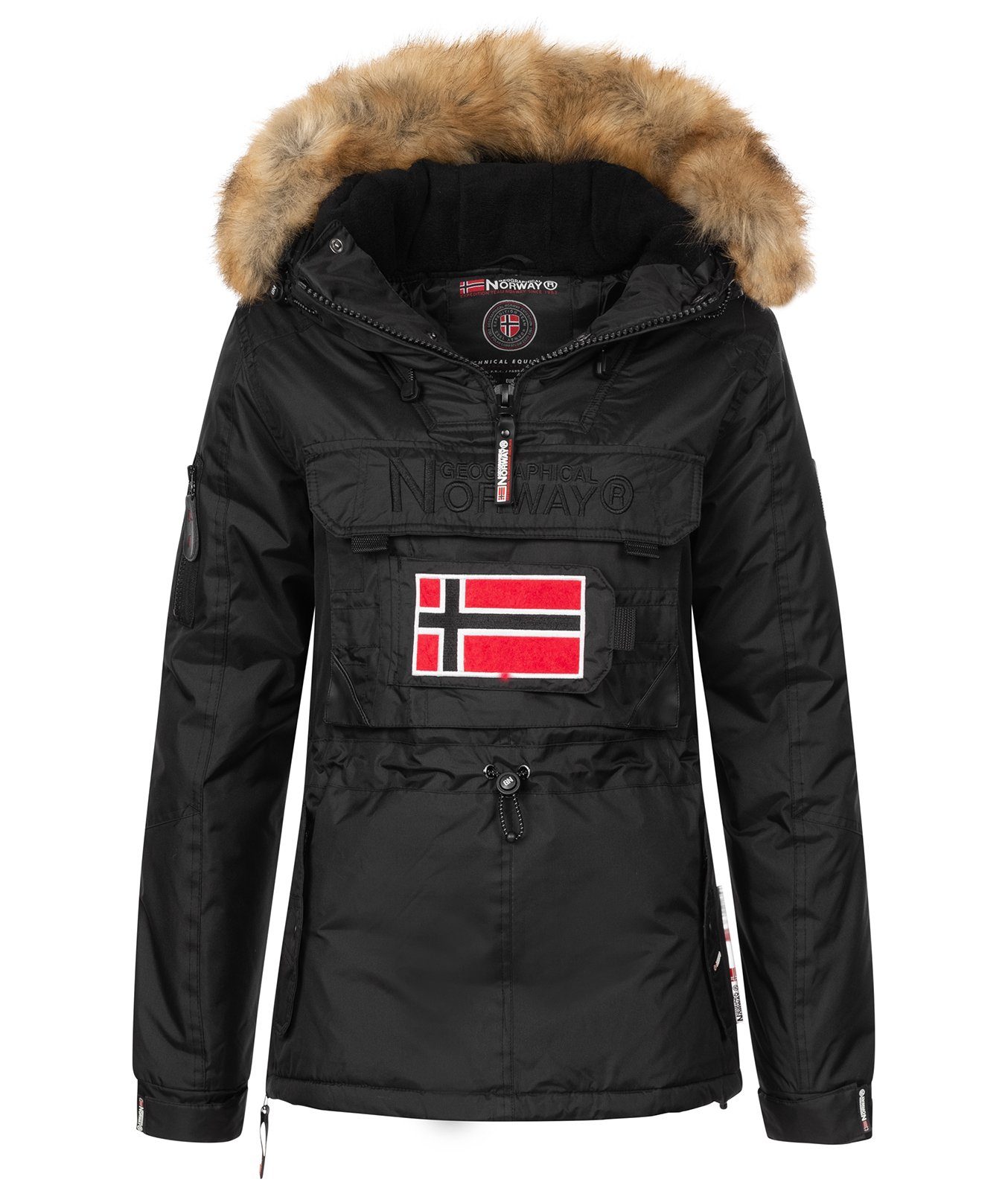 Geographical Norway Windbreaker Damen Windbreaker Schlupfjacke D-476 günstig online kaufen