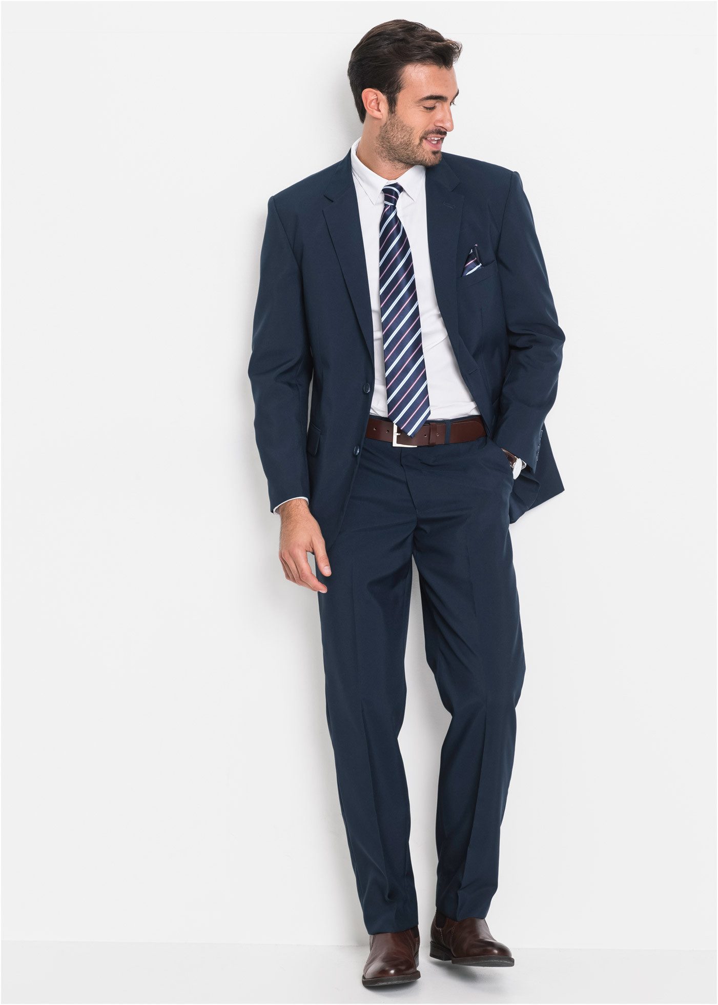 bonprix Anzug (Set, 2-tlg) Regular Fit, pflegeleichtes Material, zweiteilig günstig online kaufen