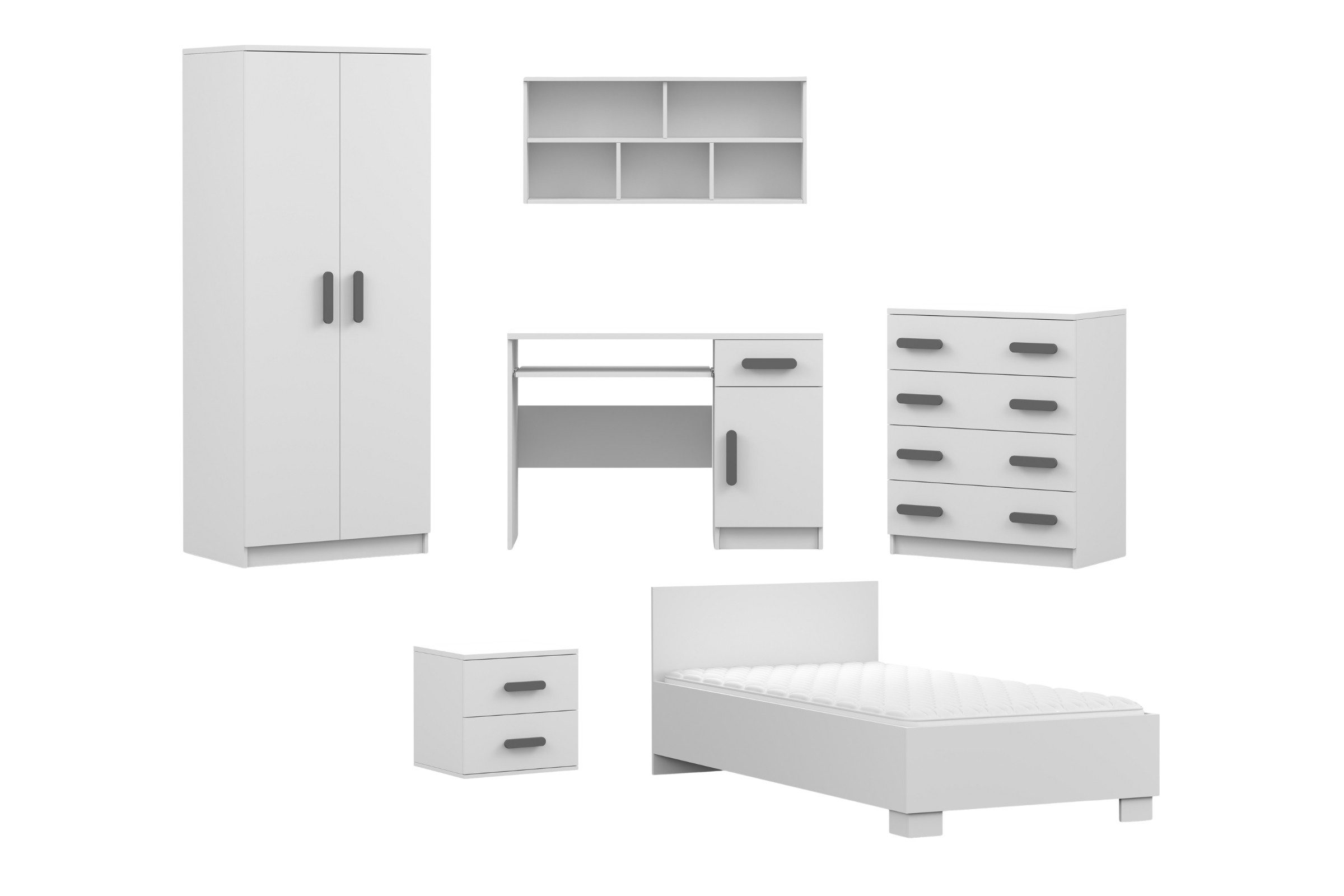 Deine Möbel 24 Jugendzimmer-Set INGE Jugendzimmer günstig online kaufen