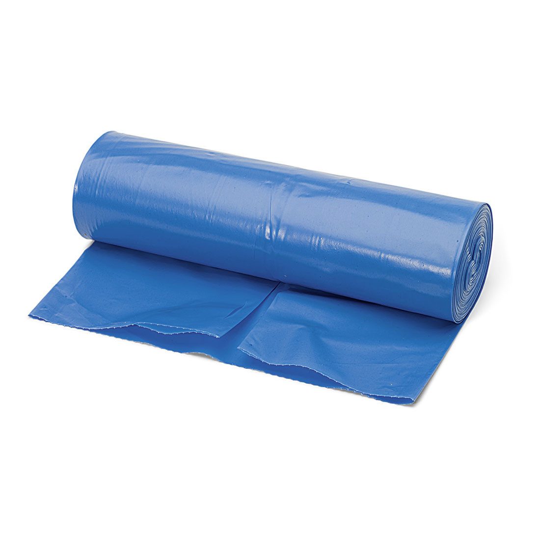 Nölle Müllbeutel Extra starke Abfallsäcke 120L 70my blau 10er Rolle, Müllsack Abfallbeutel Müllbeutel Entsorgungssack Kunststoffsack