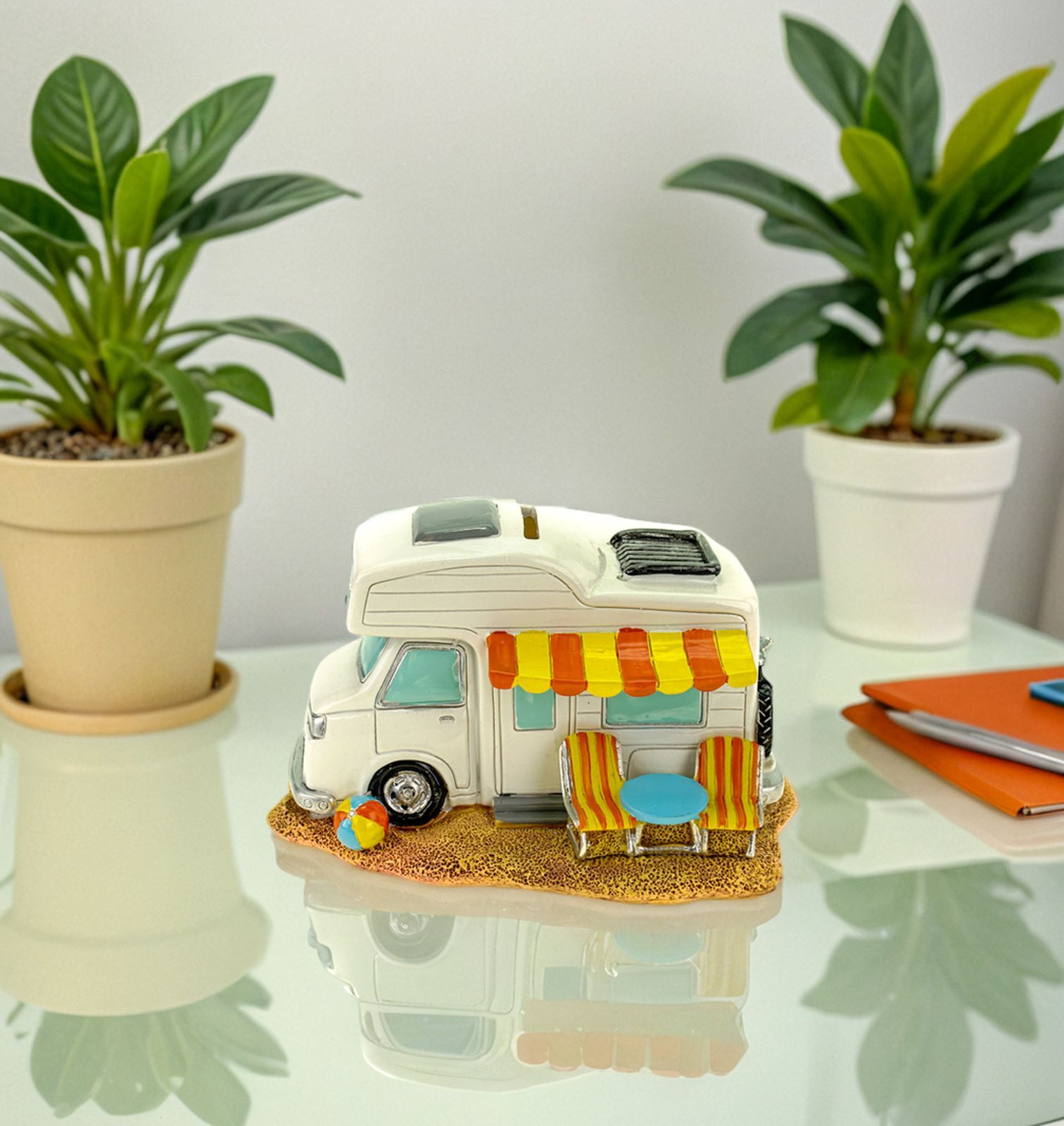 Kremers Schatzkiste Spardose XXL Wohnmobil Urlaubskasse & Geldgeschenk 19 c günstig online kaufen