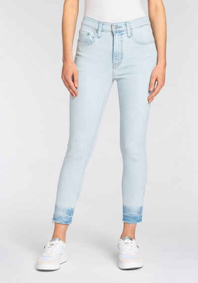 Levi's® Skinny-fit-Jeans 721 High rise skinny mit Schlitz am Saum