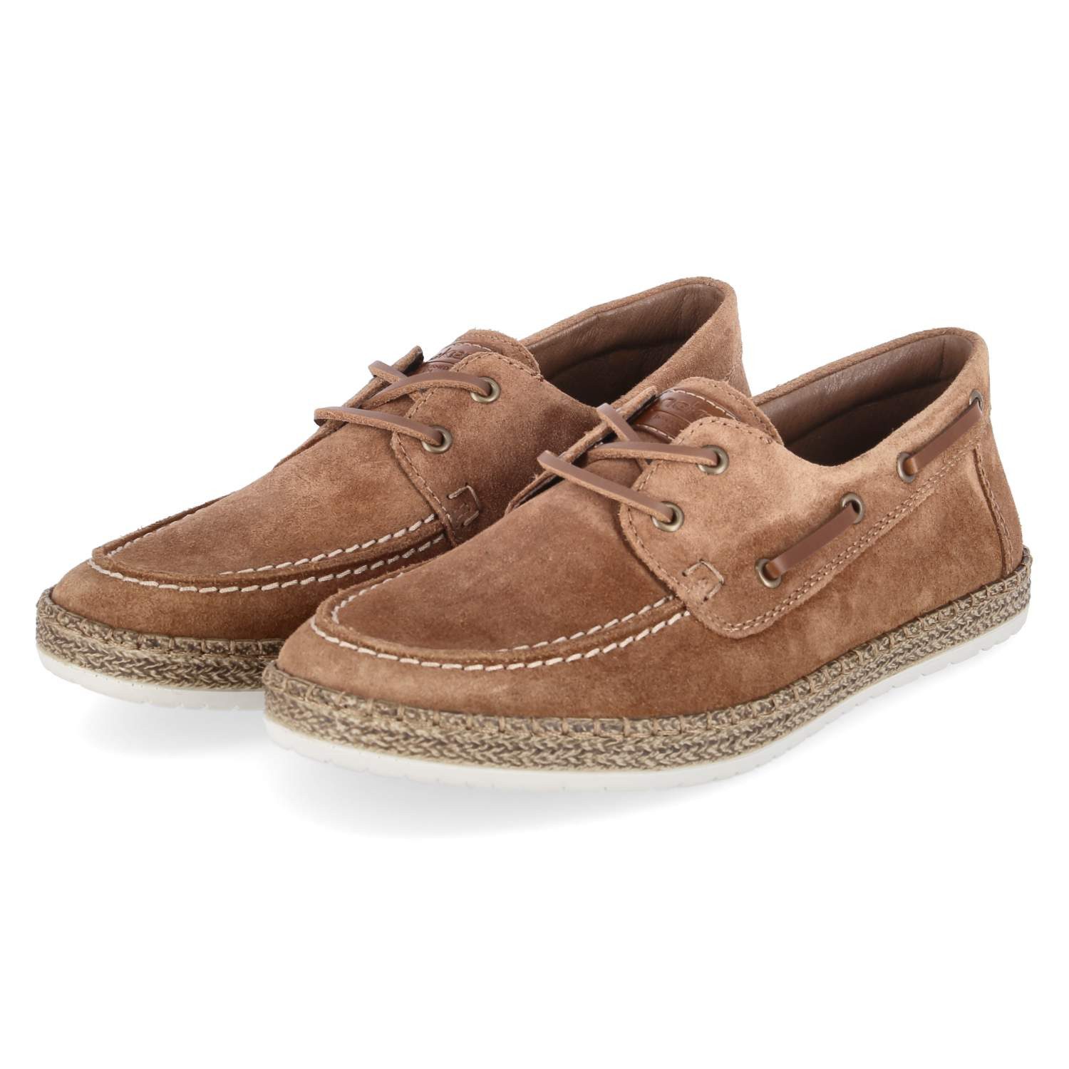 Rieker Rieker B5220-22 Herren Rauleder brown Schnürschuh