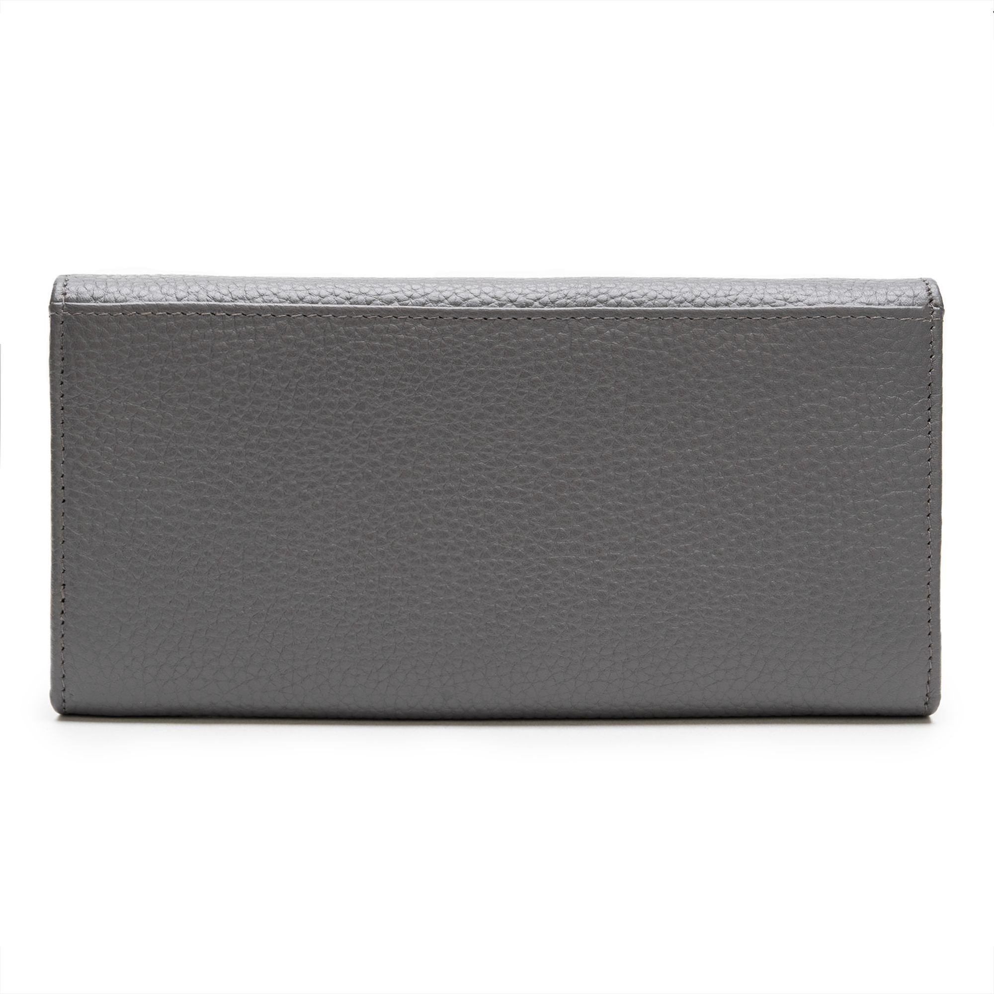 Lazarotti Geldbörse Leder Leather, Bologna grey