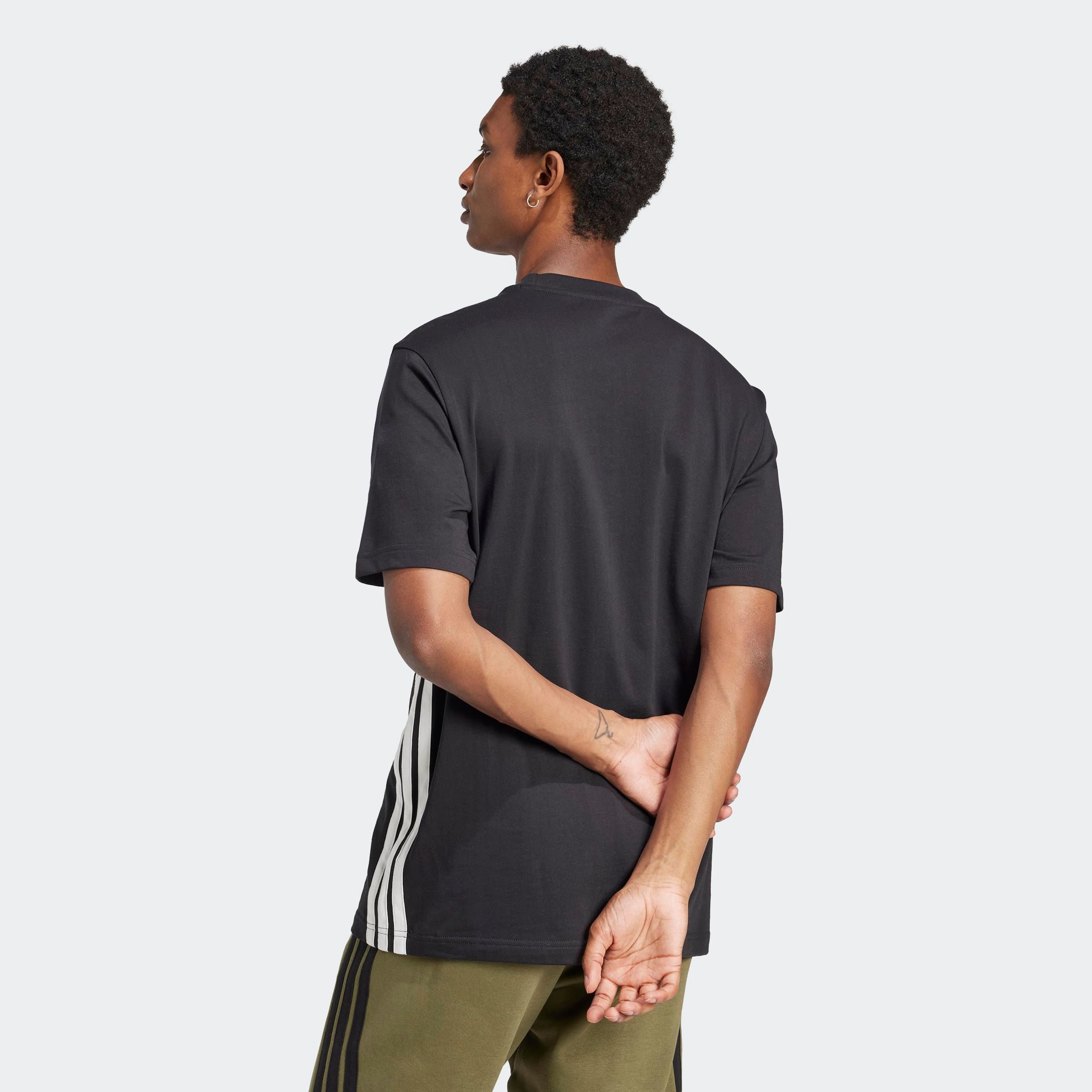 adidas Sportswear T-Shirt M 3S SJ T mit Rundhalsausschnitt, aus Baumwolle, weiches Single Jersey