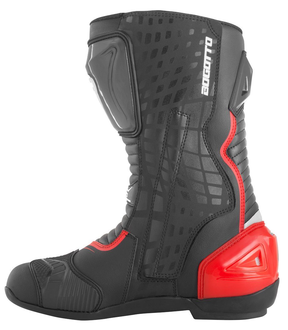 Bogotto Race-X Motorrad Stiefel Motorradstiefel