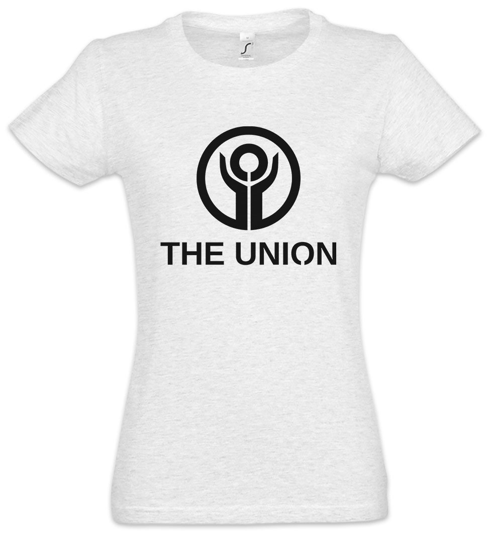 Urban Backwoods Print-Shirt The Union A Damen T-Shirt Cyberpunk Film Repo Sci-Fi Men Movie Logo (1-tlg) Symbol Film Action Dystopian