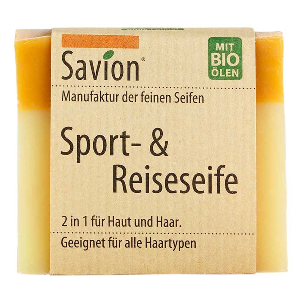 Savion Haarseife Haar & Körper - Sport- & Reiseseife 80g
