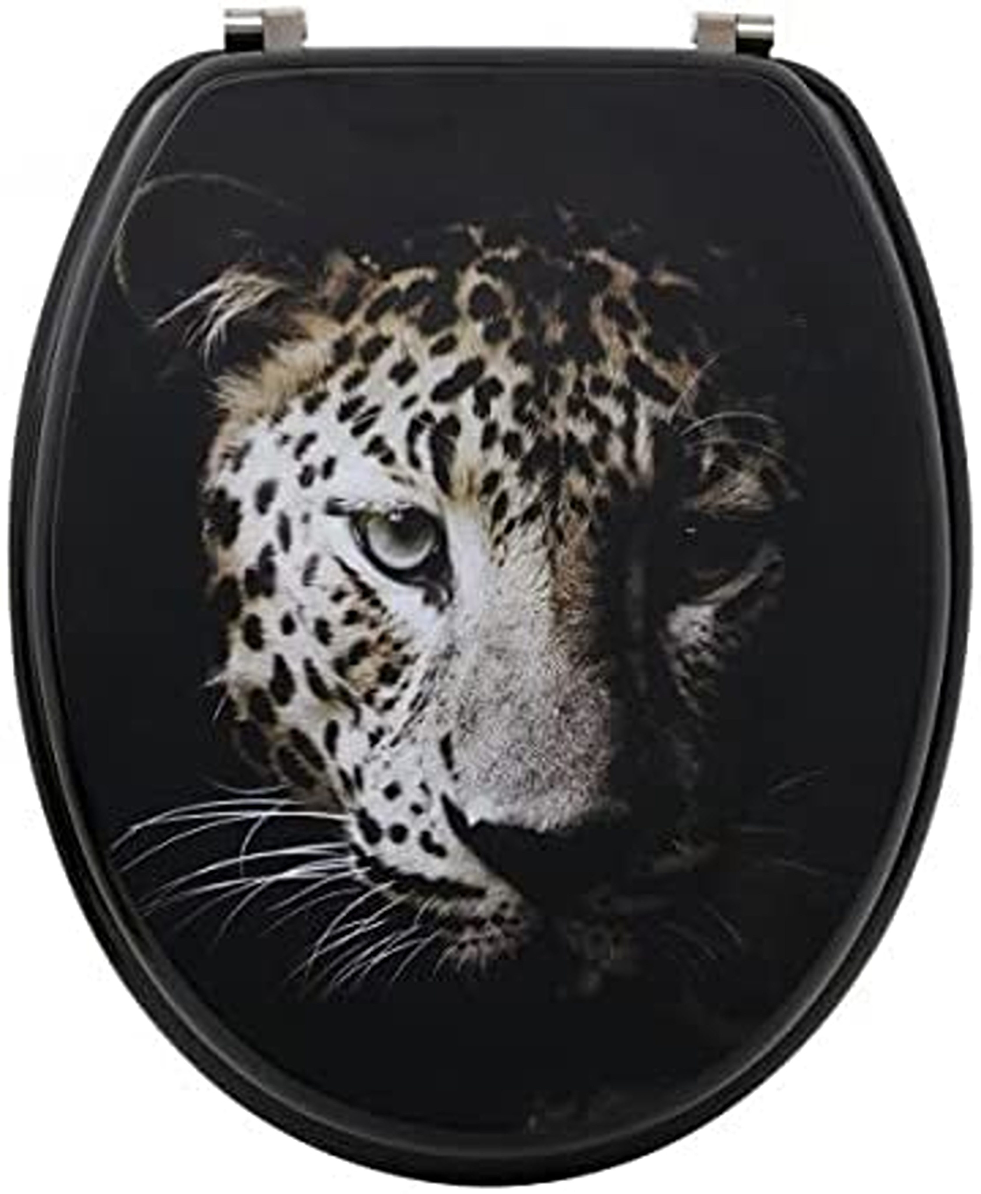 LikeKa WC-Sitz Toilettensitz mit MDF-Holzkern Toilettendeckel WC Deckel Klo günstig online kaufen