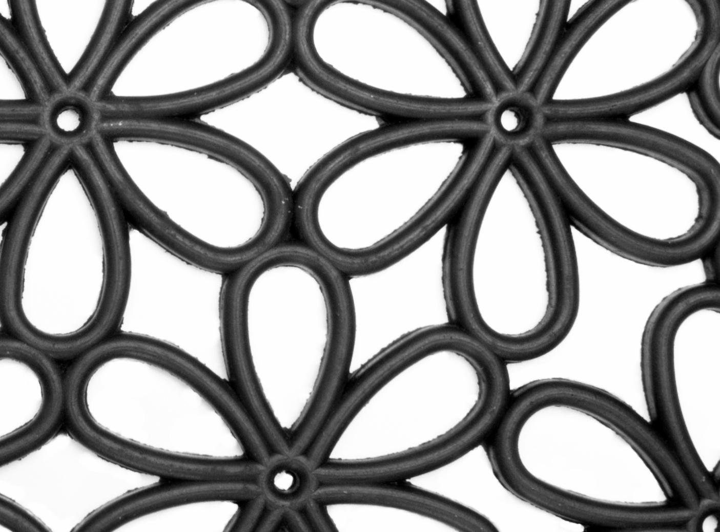 Andiamo Fußmatte Nabucco 1, halbrund, Höhe: 10 mm, Gummi-Fussabtreter, Guss günstig online kaufen