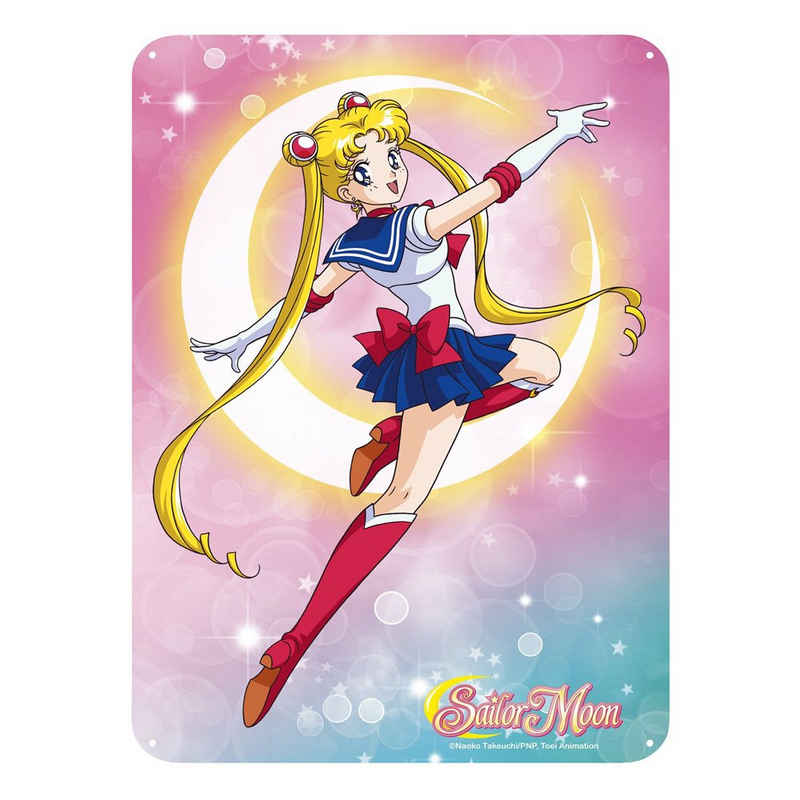 ABYstyle Metallschild Sailor Moon Blechschild