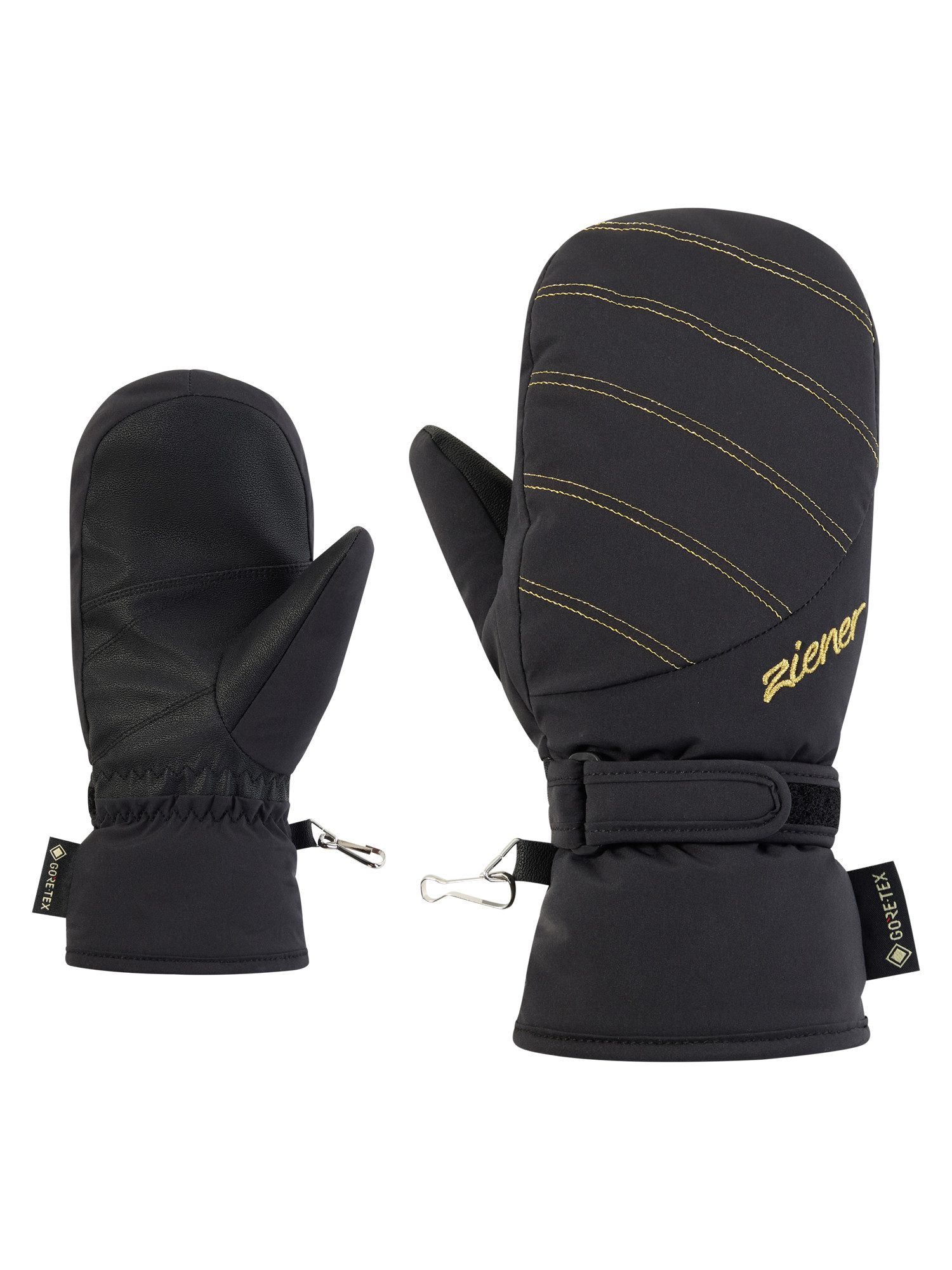Ziener Fäustlinge LALEDA-Z GORE‑TEX® PrimaLoft® MÄDCHEN wasserdicht, winddicht, atmungsaktiv, extra warm durch PrimaLoft®