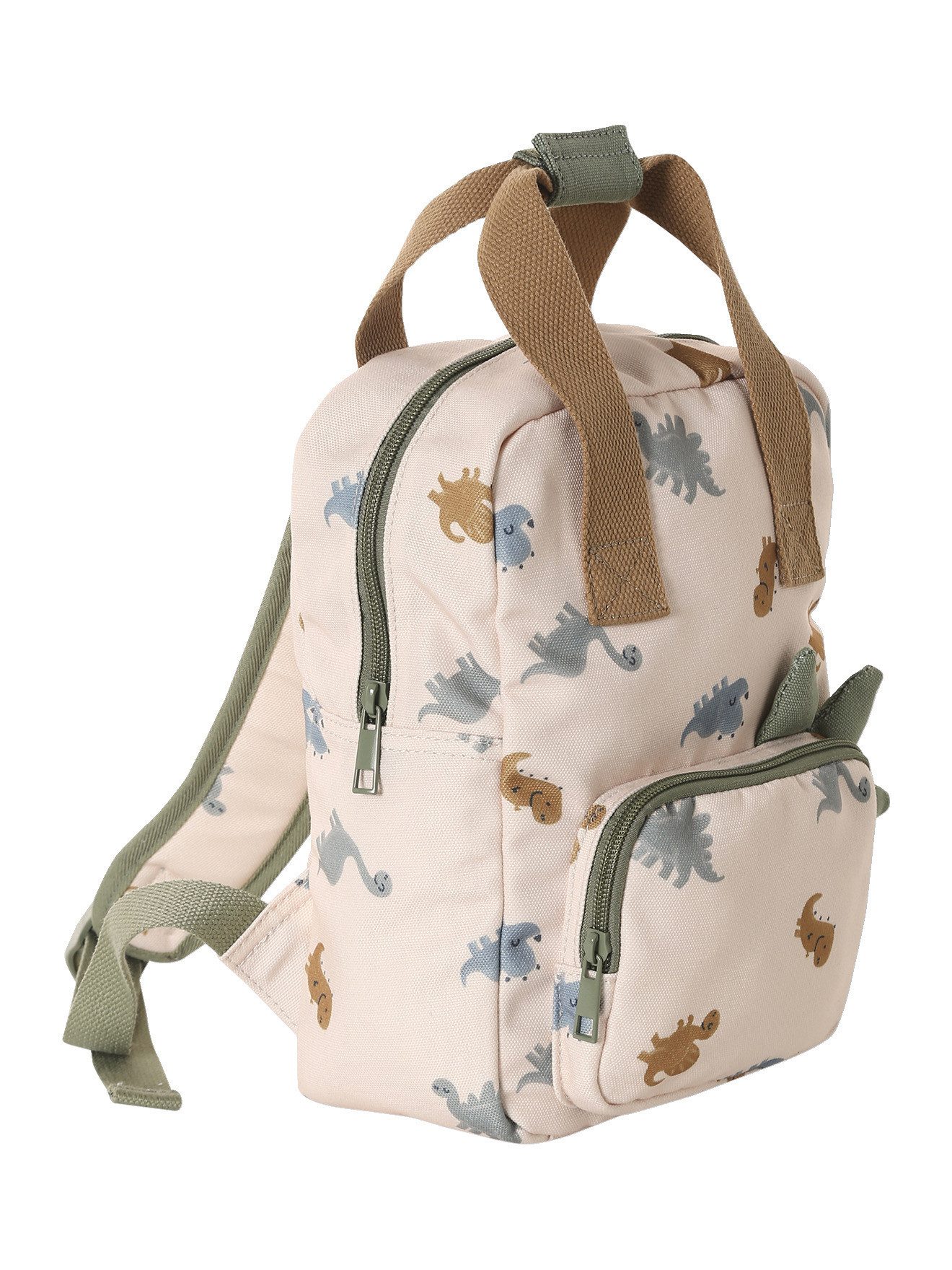 vertbaudet Kinderrucksack Jungen DINOSAURIER für Kita & Grundschule, 20 x 10 x 27 cm (B x T x H)