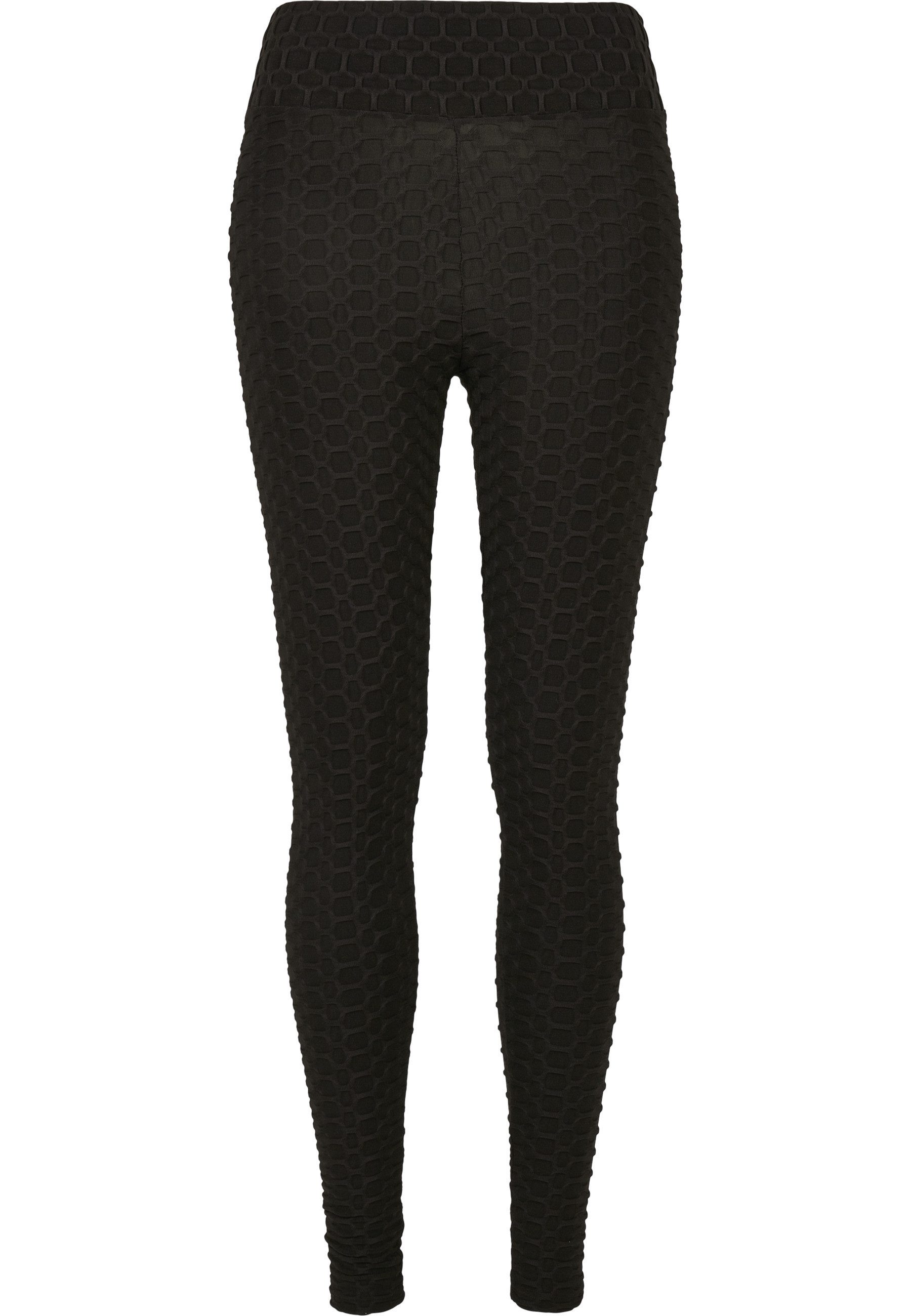 URBAN CLASSICS Leggings Urban Classics Damen Ladies High Waist Honeycomb Le günstig online kaufen