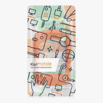 kwmobile Backcover Hülle für Wahoo Elemnt Roam, Silikon GPS Fahrrad Case Schutzhülle