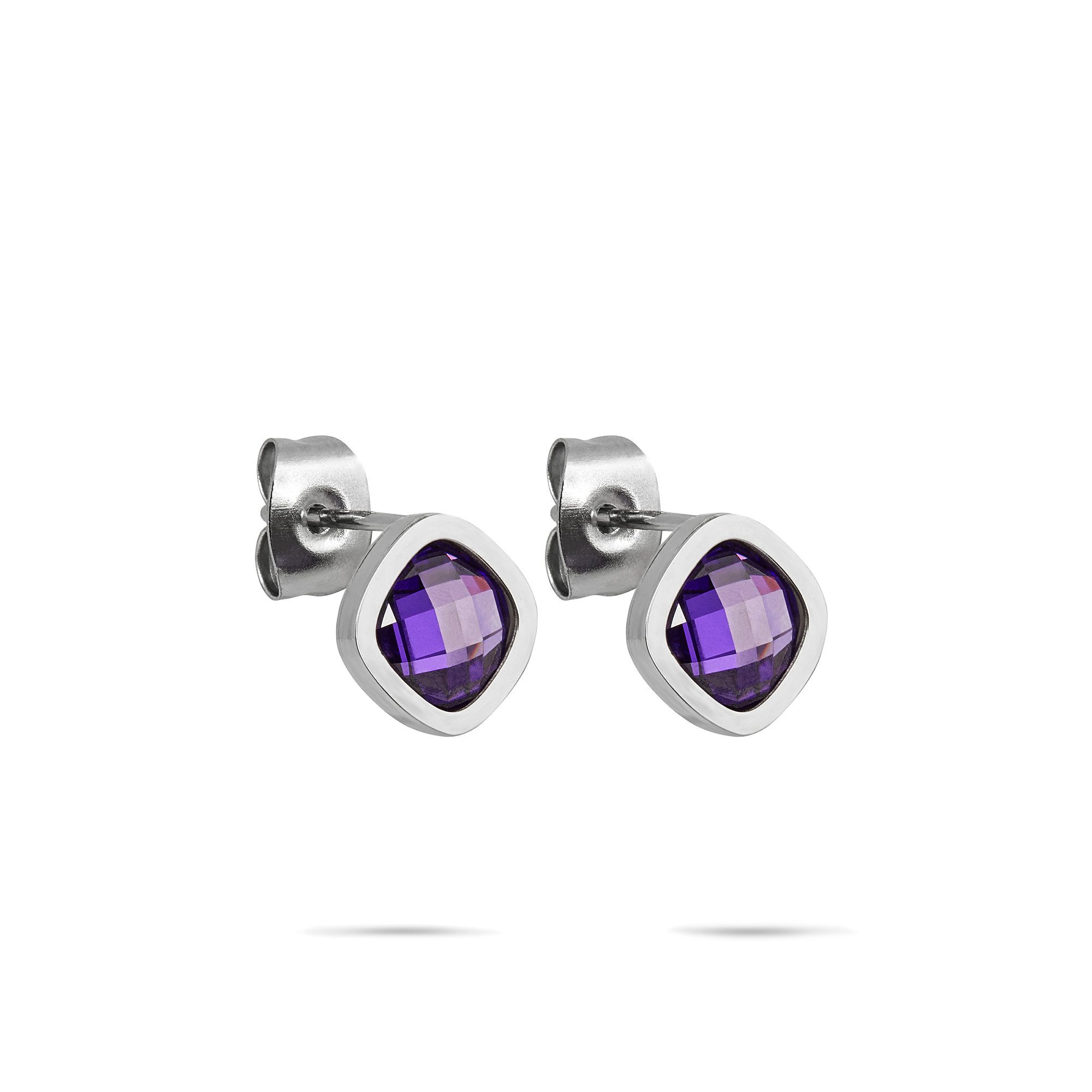 Tamaris Paar Ohrstecker Shiny Stones, mit Zirkonia (synth)