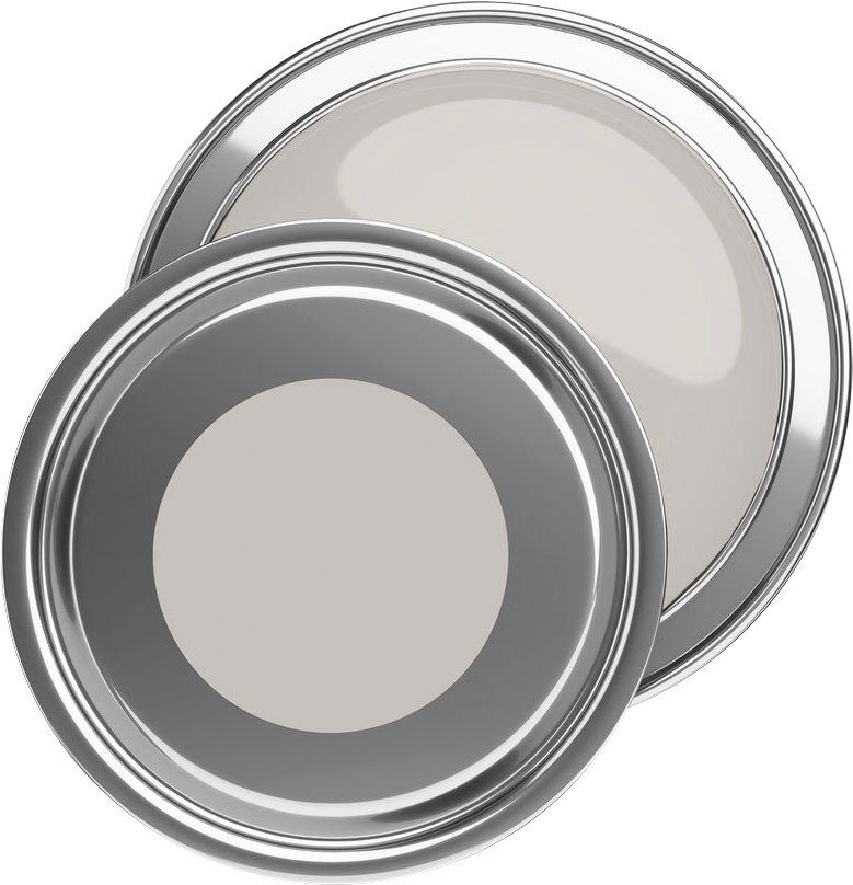 A.S. Création Tuchmatt Premium grey Farbwelt PURO creamy Innenwandfarbe Wohnzimmer, für Grau Schlafzimmer, Küche, c1011 ideal Wandfarbe und Flur creamy grey