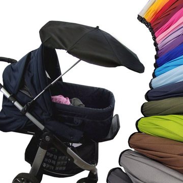 BambiniWelt by Rafael K. Kinderwagen-Sonnenschutzhülle Sonnenschirm Sonnenschutz für Kinderwagen Buggy Jogger universal UV50+, UV 50+ Schutz