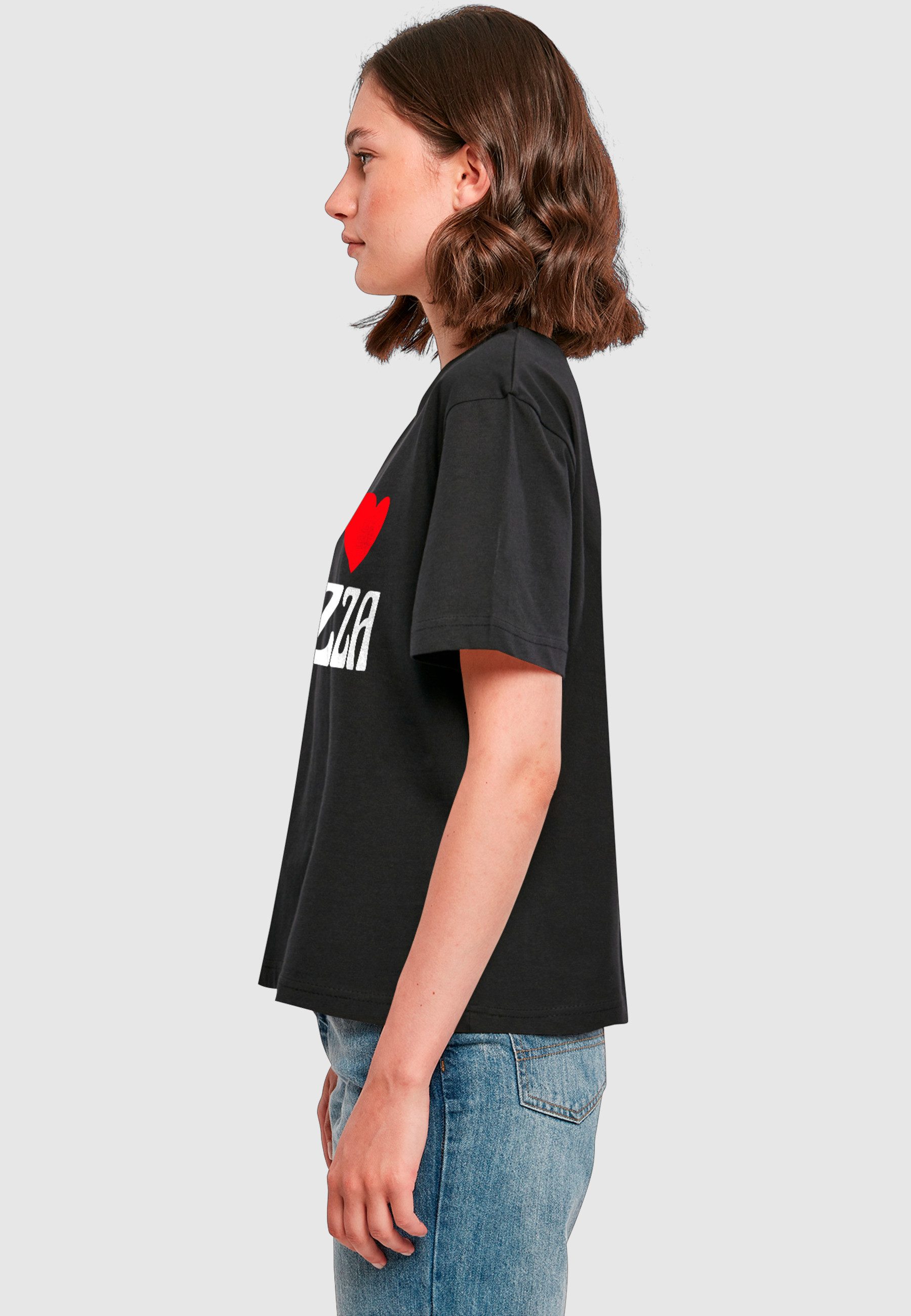 Miss Tee T-Shirt Miss Tee Pizza Love Tee (1-tlg)