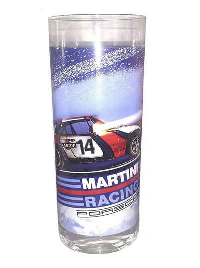 Porsche Longdrinkglas 1978 - 911 SC Safari, Martini Racing Longdrinkglas Sammlertasse 300ml, aus hochwertigem Kristallglas4251168316144, Rarität, Sammler Stück, Design, Tasse, Kristallglas Trinkglas
