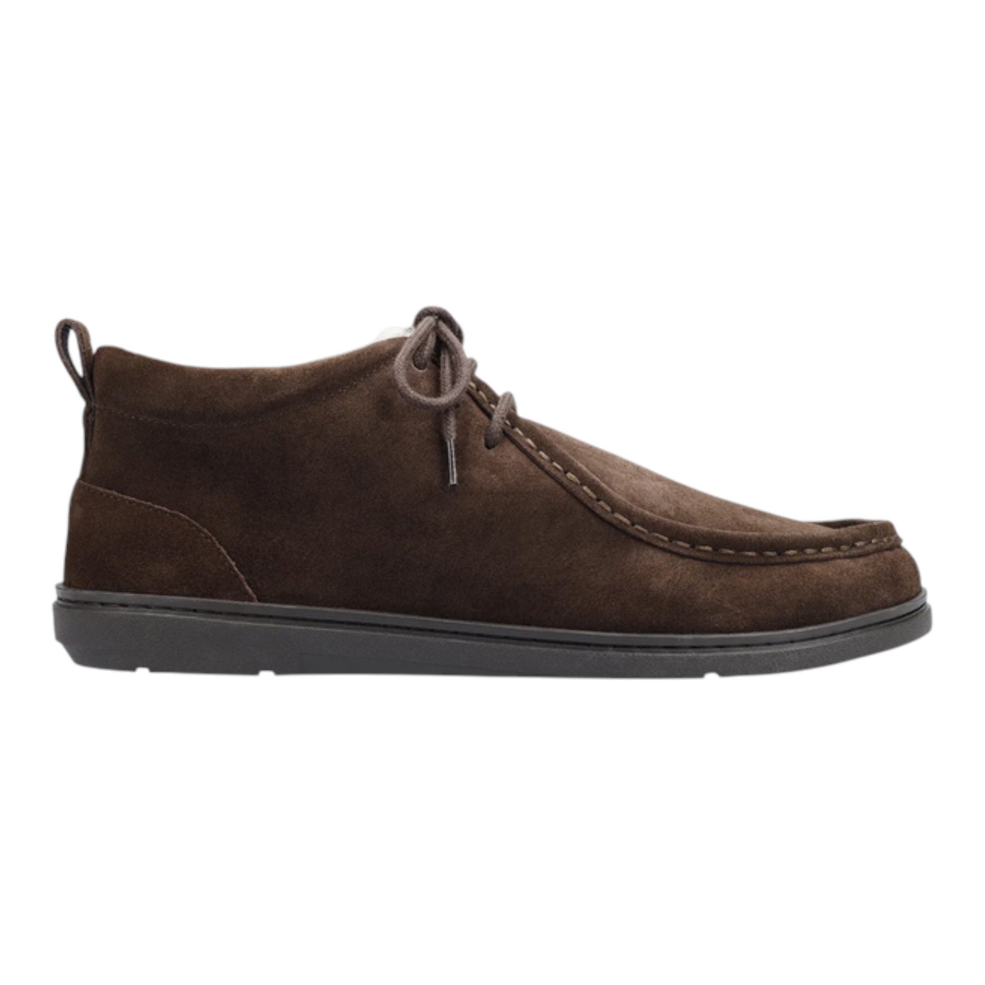 GROUNDIES Mokassin Pebble (Zero Drop, Veloursleder, warm gefüttert) Sneaker