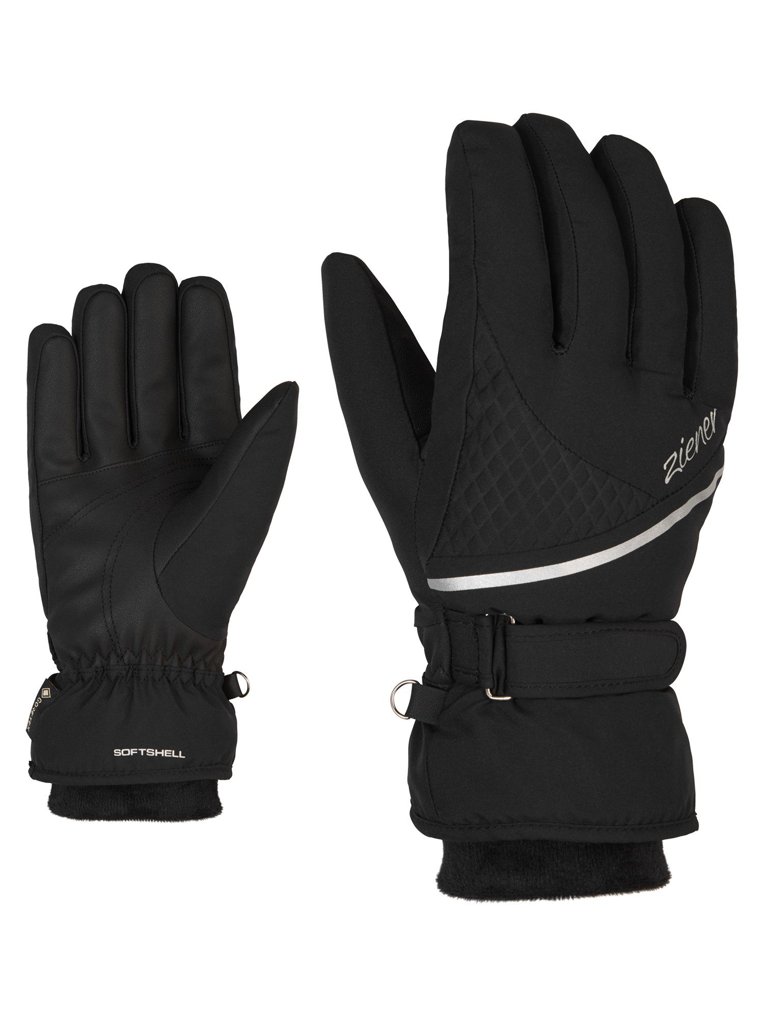 Ziener Skihandschuhe KIANA GTX +Gore plus warm schwarz | Handschuhe