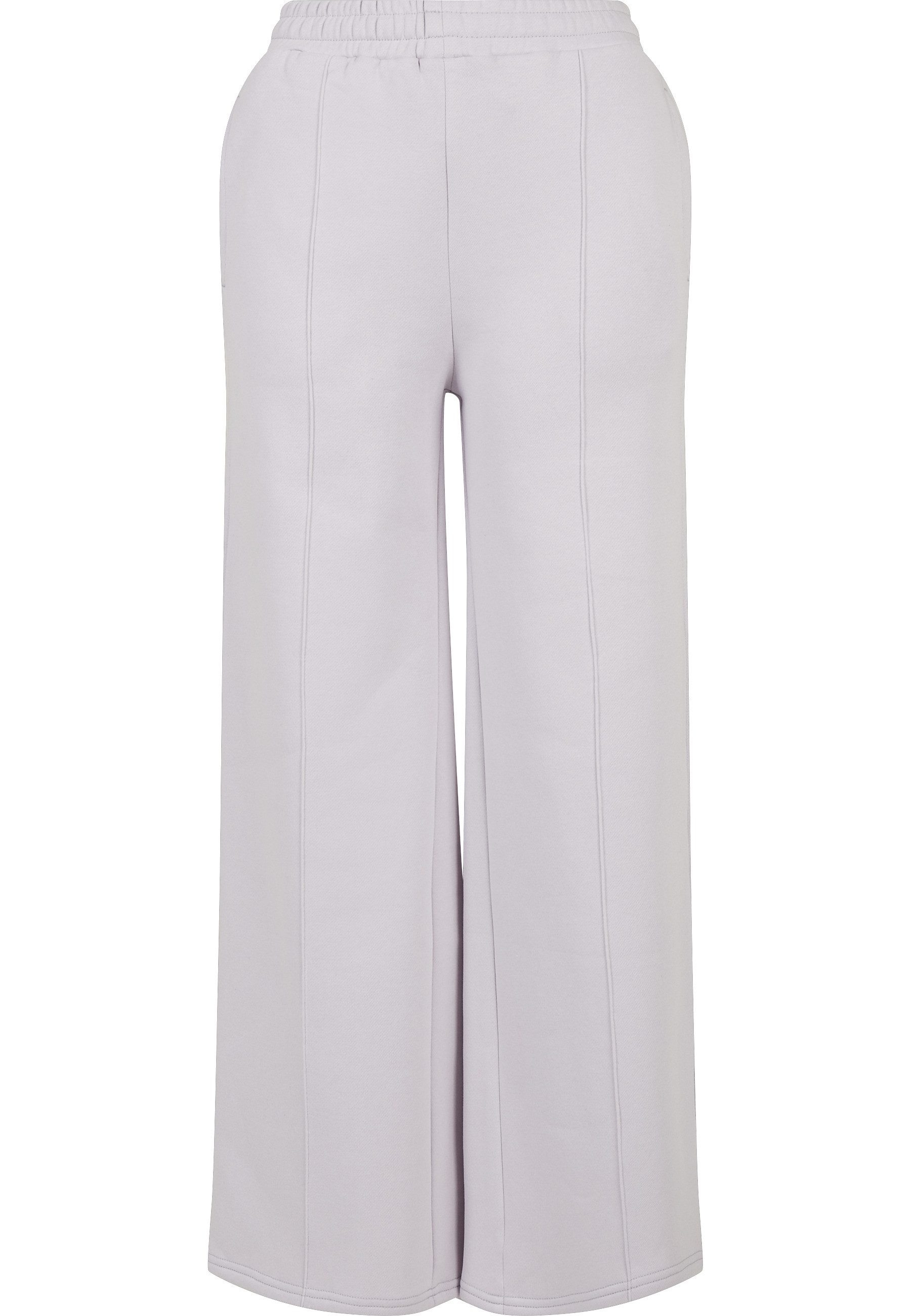 Stoffhose Urban Classics Damen Ladies Straight Pin Tuck Sweat Pants