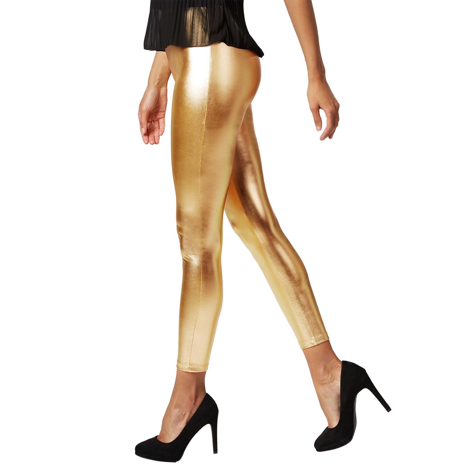 dressforfun Leggings Metallic-Leggings
