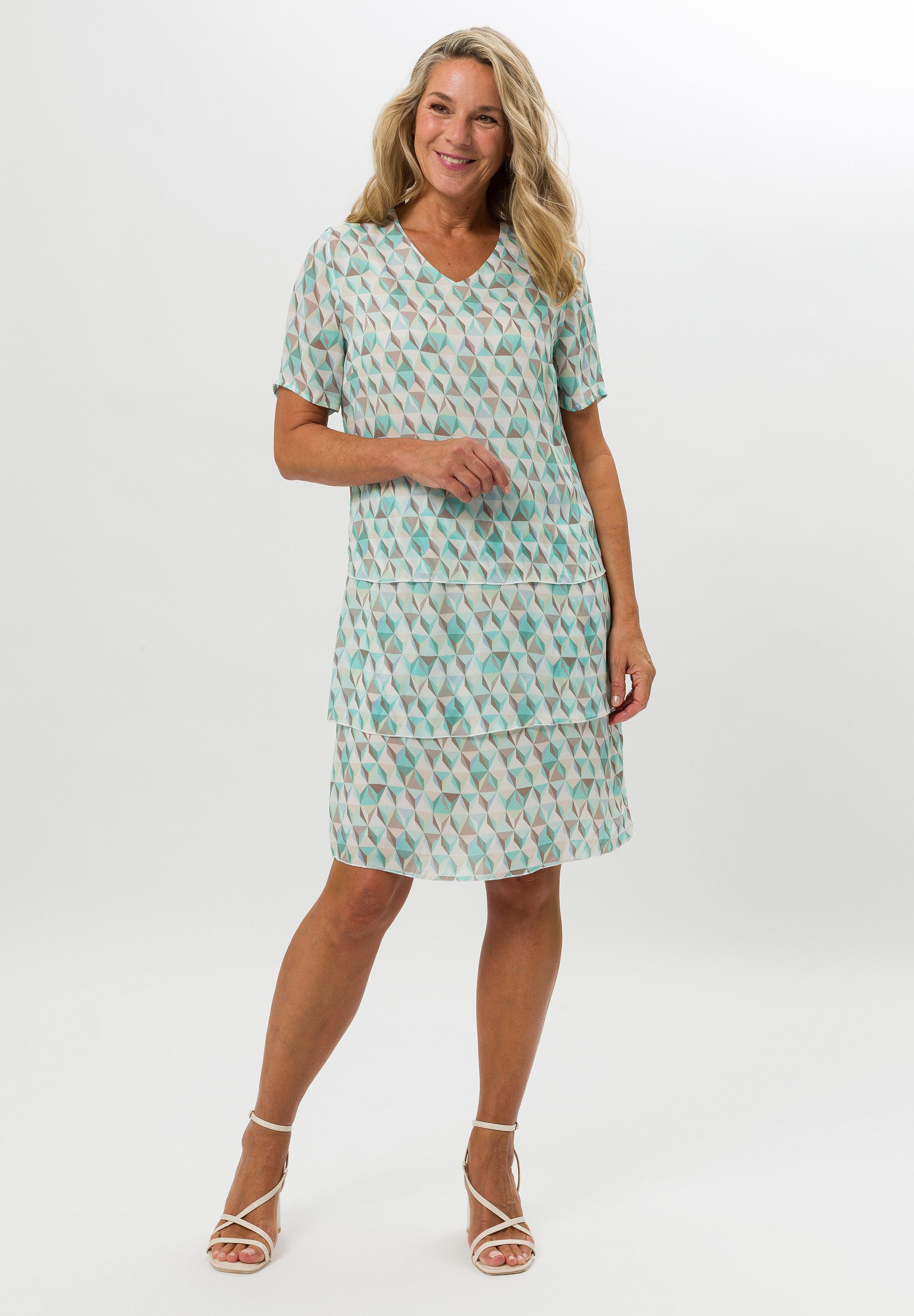 FRANK WALDER Sommerkleid mit Stufen