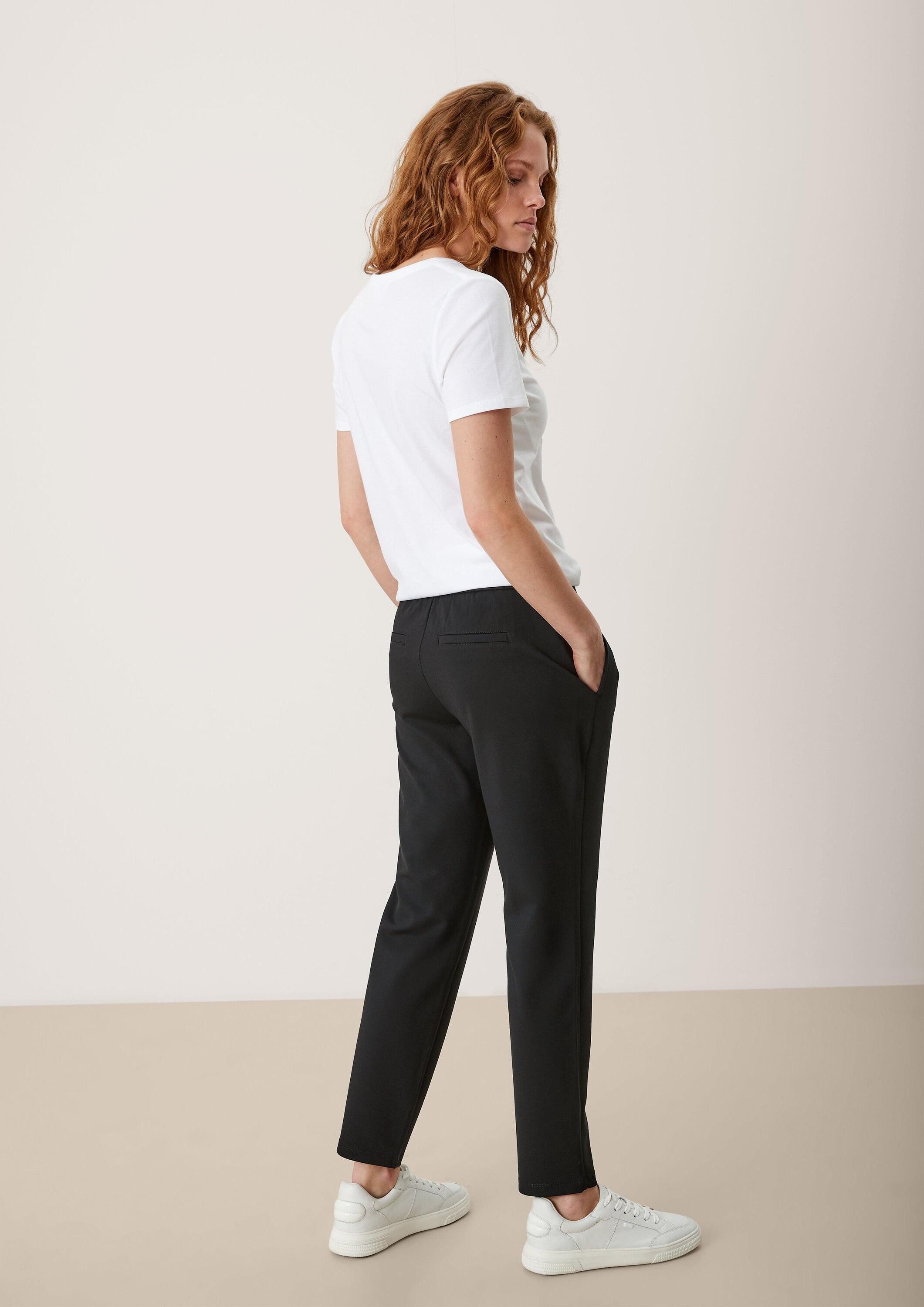 s.Oliver Jogginghose Hose Regular Fit: Interlock-Jogpants