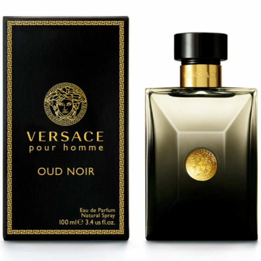 Cologne de 100ml Noir Parfum Eau Pour Oud Versace de Homme Versace Eau