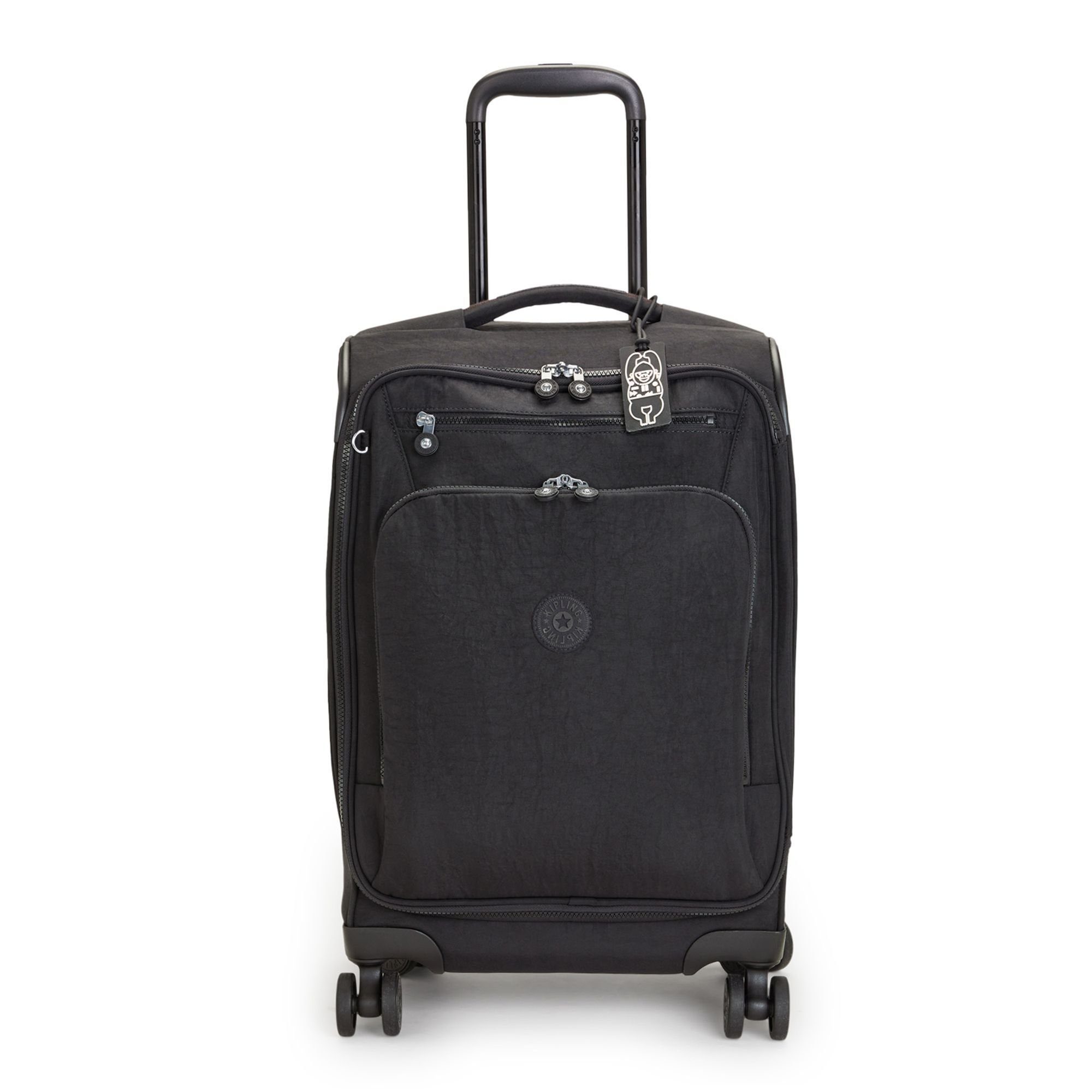 Rollen, KIPLING Polyamid 4 Noir Basic, Handgepäck-Trolley Black