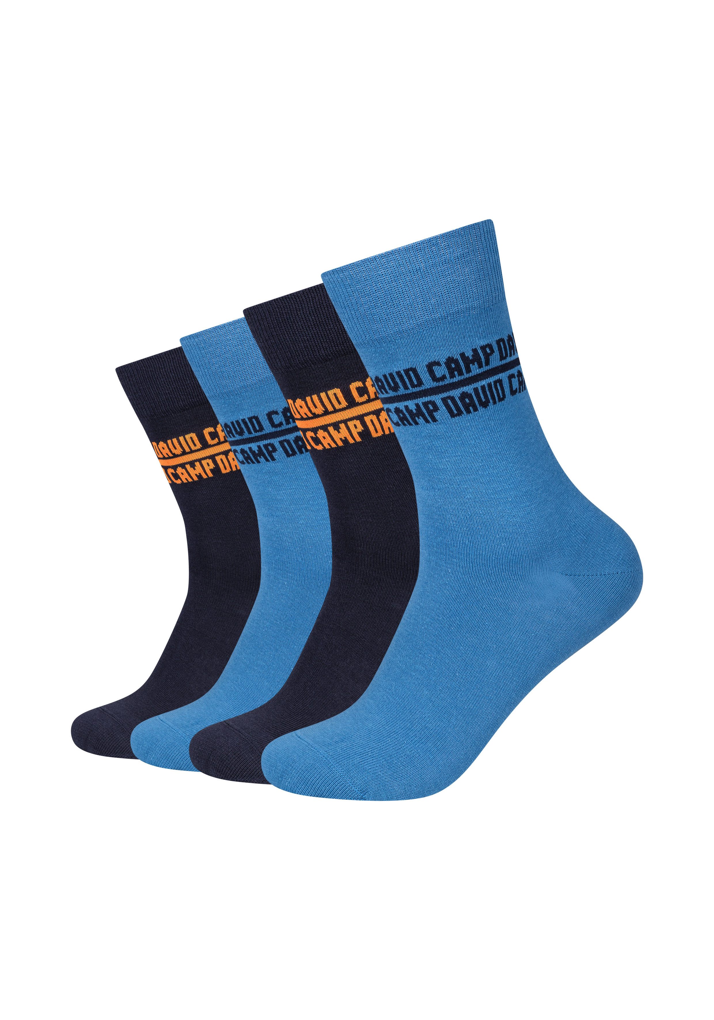 CAMP DAVID Socken casual (4 Paar) mit elastischem Bund günstig online kaufen