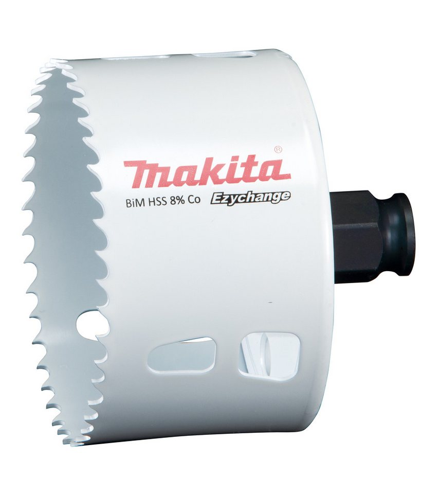 Thumbnail - Makita Werkzeug GmbH Lochsäge Makita EZYCHANGE HSS BiM Lochsäge Ø 79mm Schnitttiefe 44mm E-03947