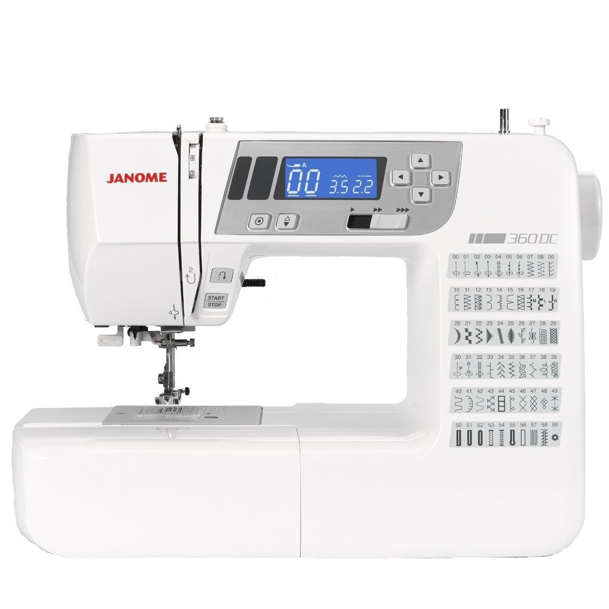 Janome Computer-Nähmaschine Janome 360DC