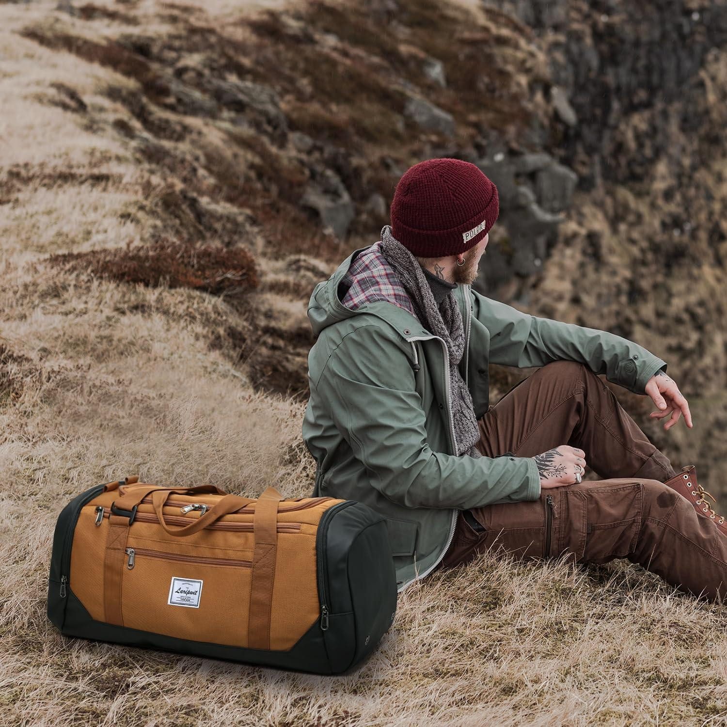 LuxusKollektion Weekender Sporttasche Herren 40L Rucksack Reisetasche Trainingstasche