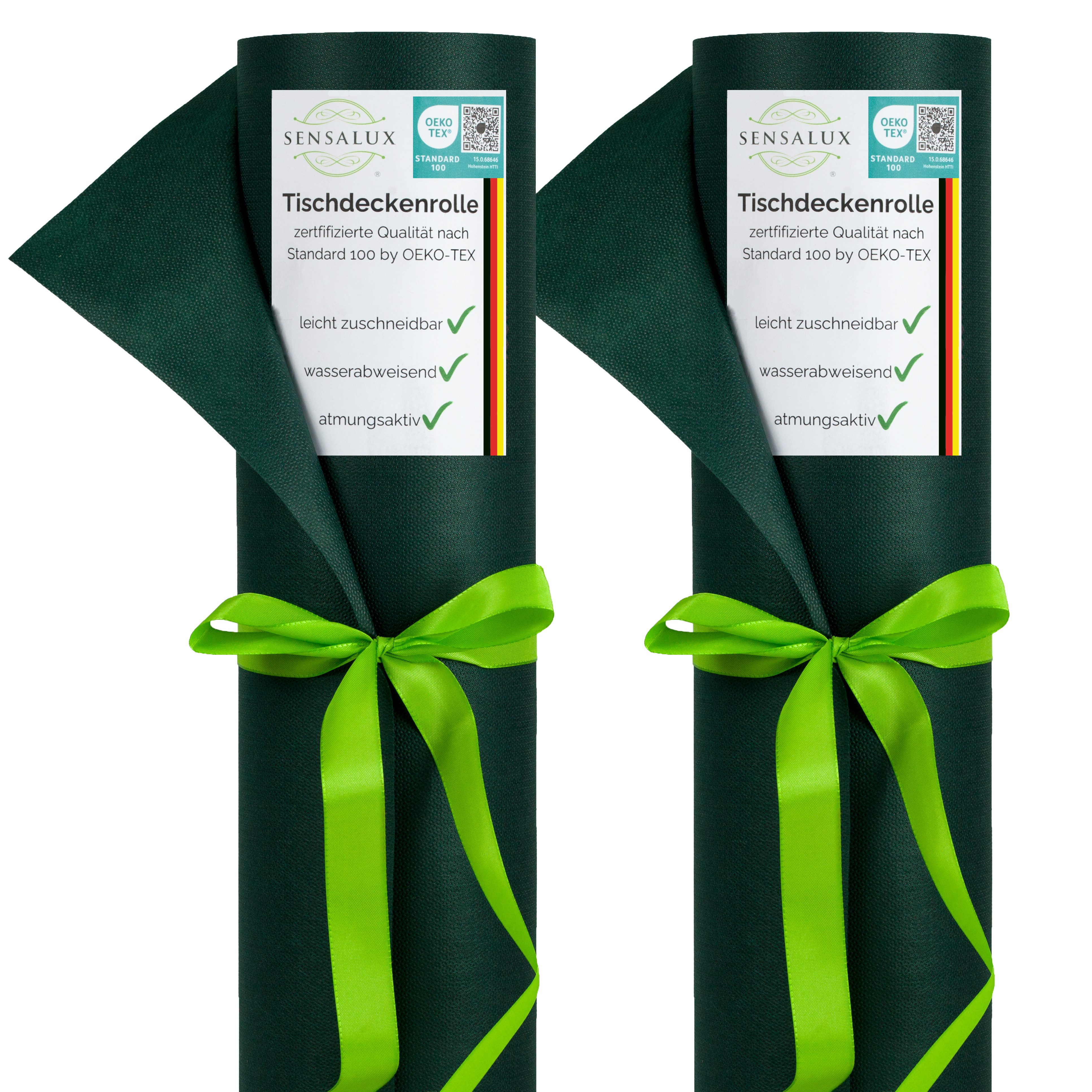 Sensalux Tischdecke Sensalux Tischdeckenrollen-Set, 2 Stück, Farbe+Größe wählbar