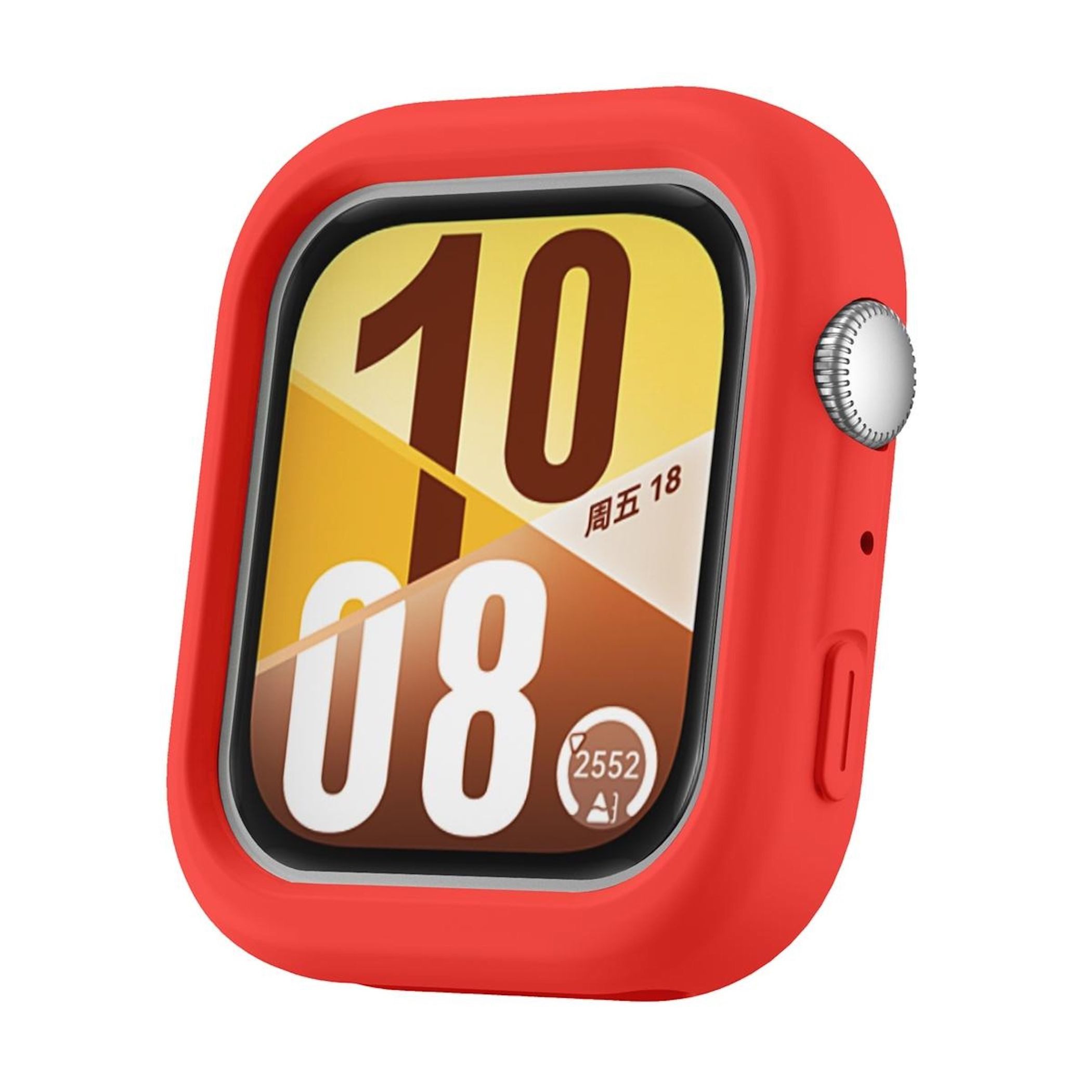 Smartwatch-Hülle Für Huawei Watch Fit 4 Soft Silikon Schutz Hülle Gehäuse Rot