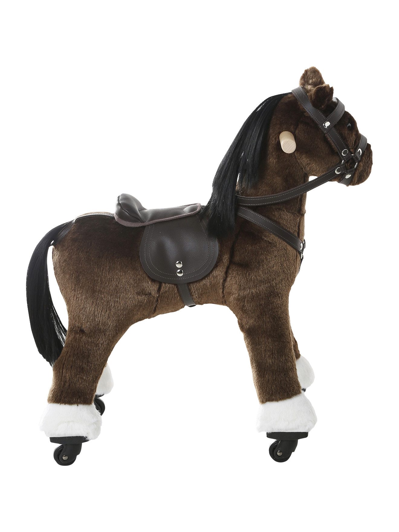 vertbaudet Spielwerkbank Kinder Nachziehpferd auf Rollen, Holz FSC® günstig online kaufen